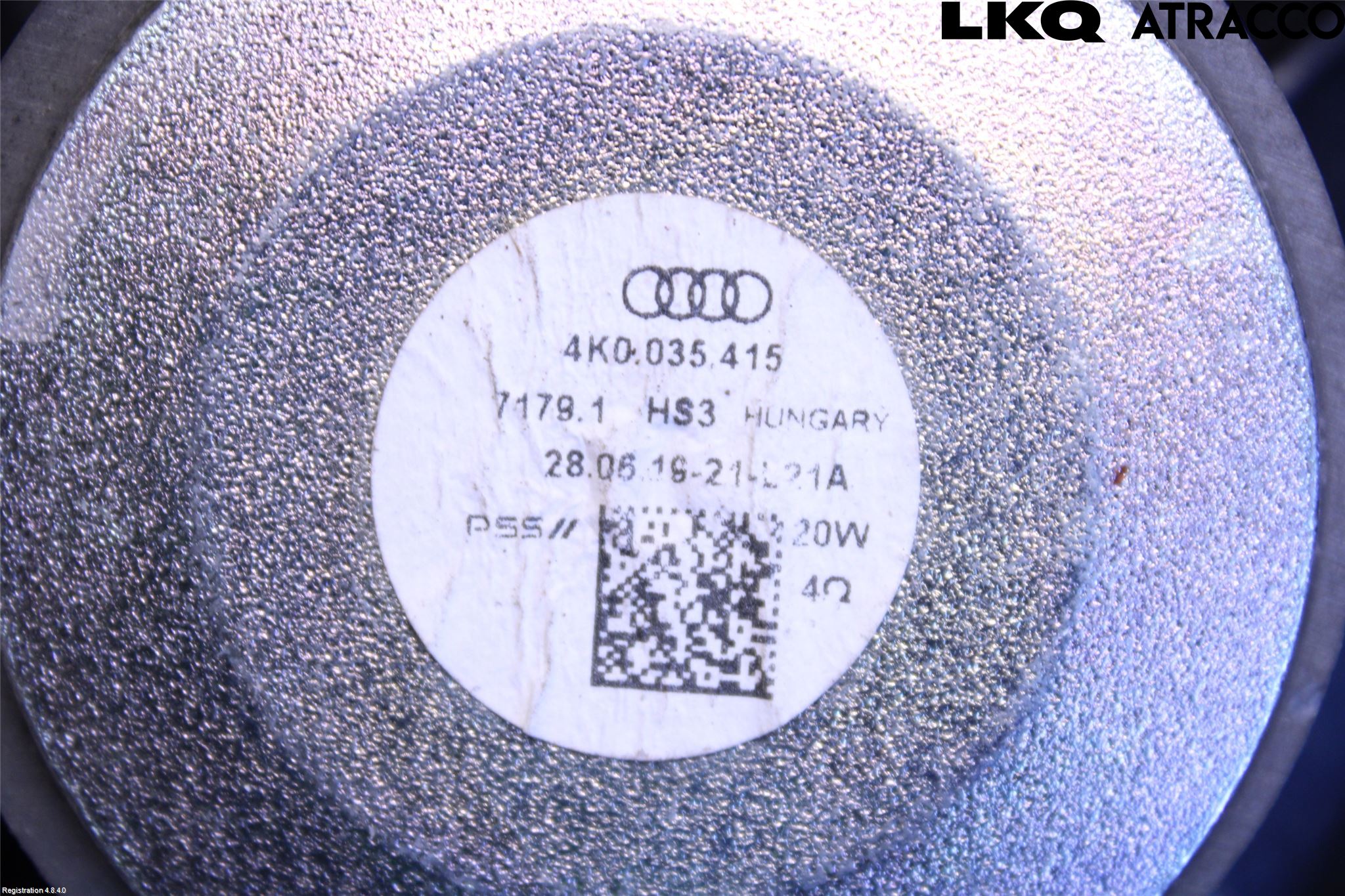 Audi A6 F2/C8 19- Innr Høyttaler