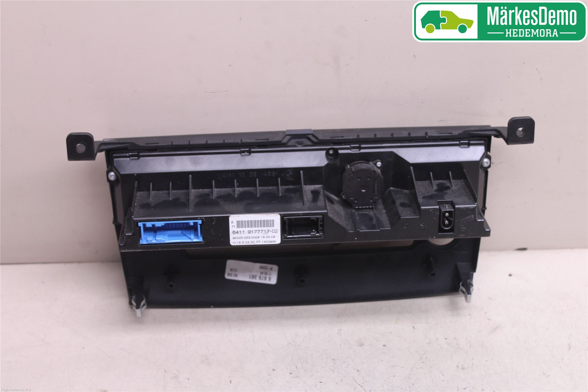 BMW 5 E60/61 Sed/Tou 02-10 Varme Ac Betjening-Display