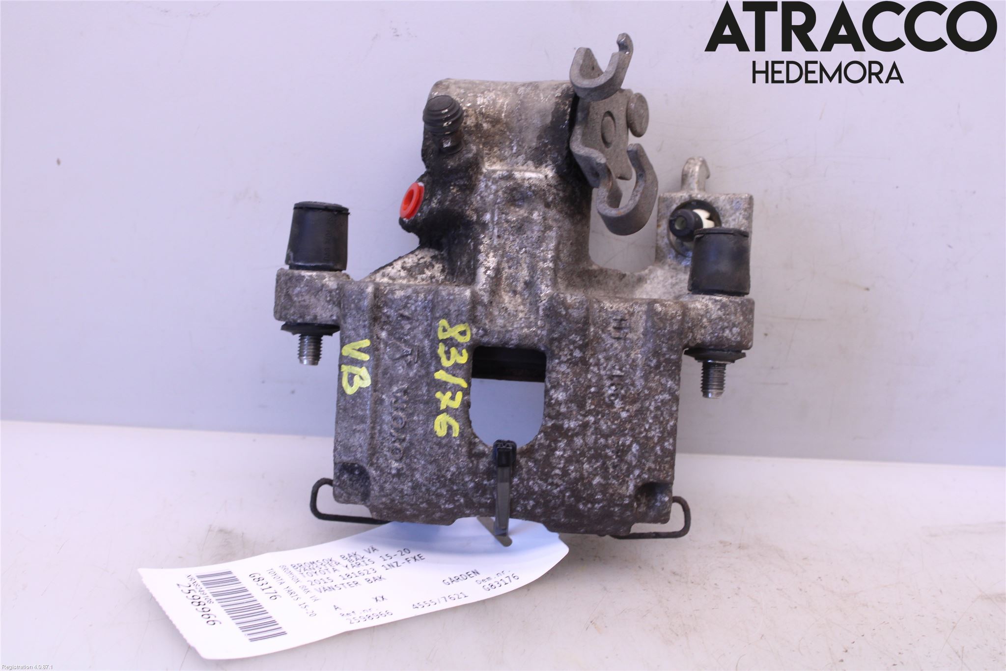 Toyota YARIS XP130 15-20 Bremsecaliper Bak Venstre
