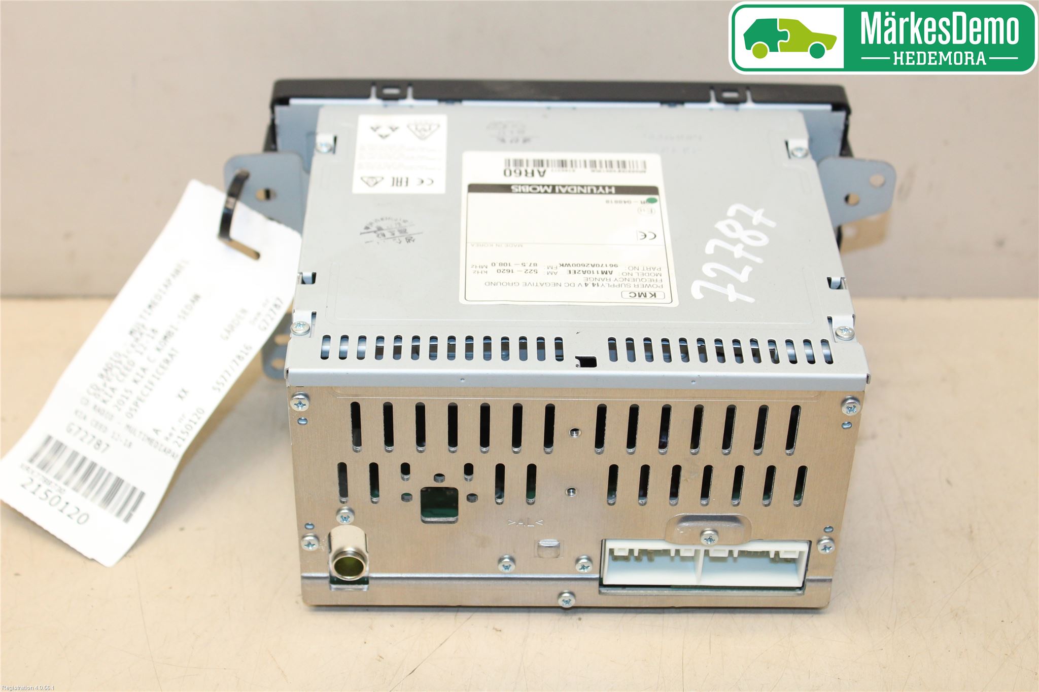 Kia CEED 12-18 Stereo Radio Med Cd