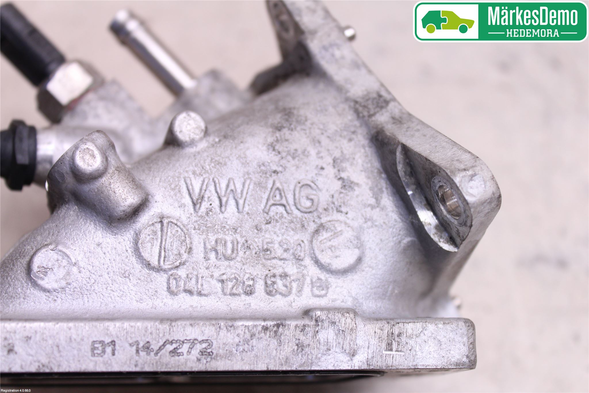 Volkswagen VW GOLF / E-GOLF VII 13-20 Egr Rør