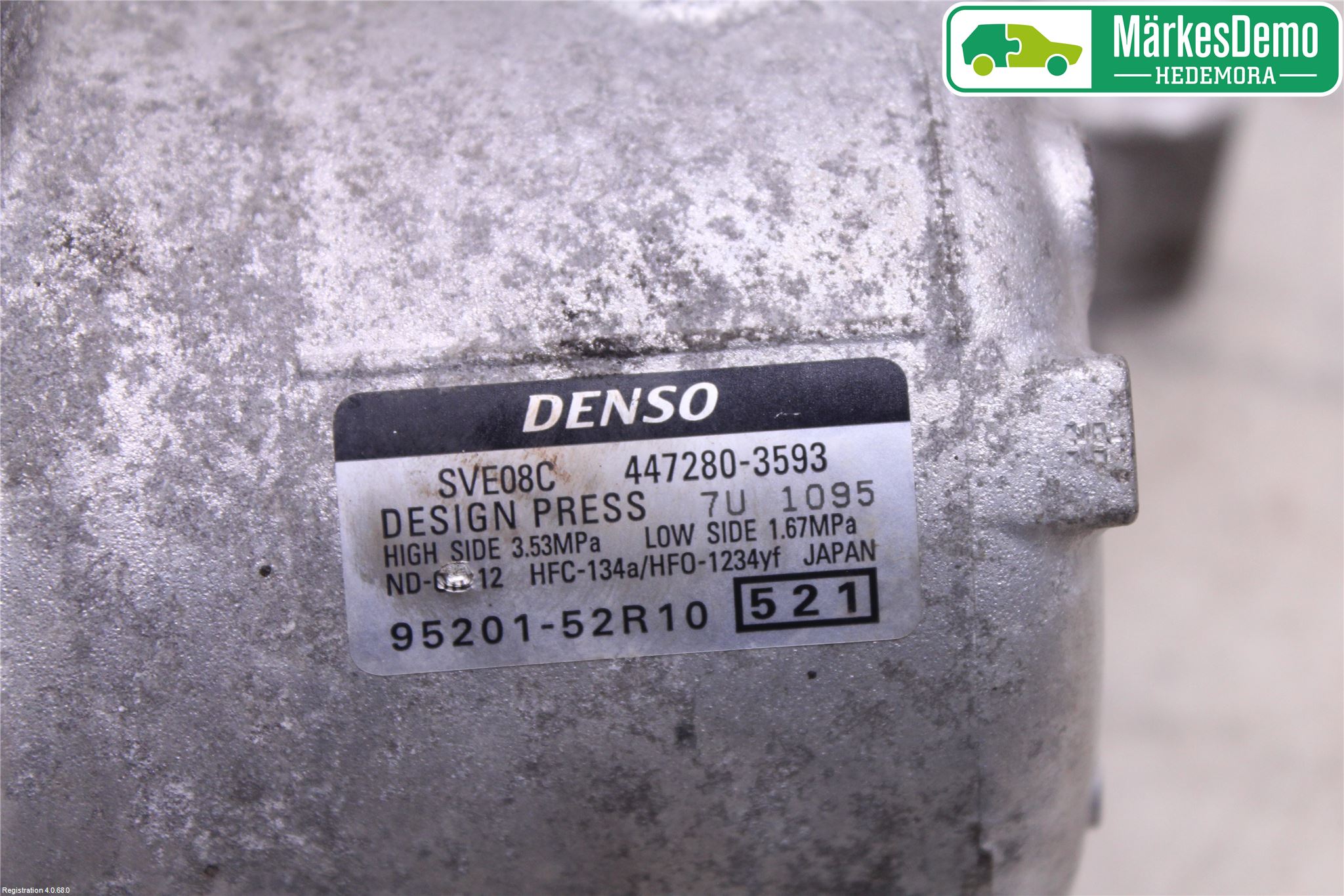 Suzuki SWIFT 17-24 Varme Ac Kompressor