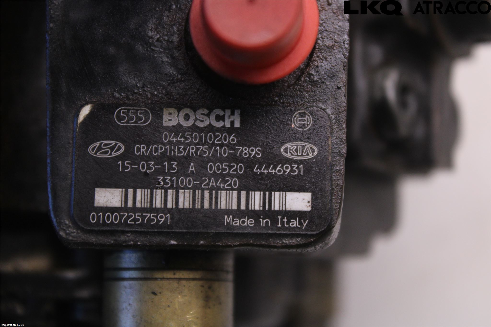Kia CEED 12-18 Drivstoff Dieselpumpe Hoved