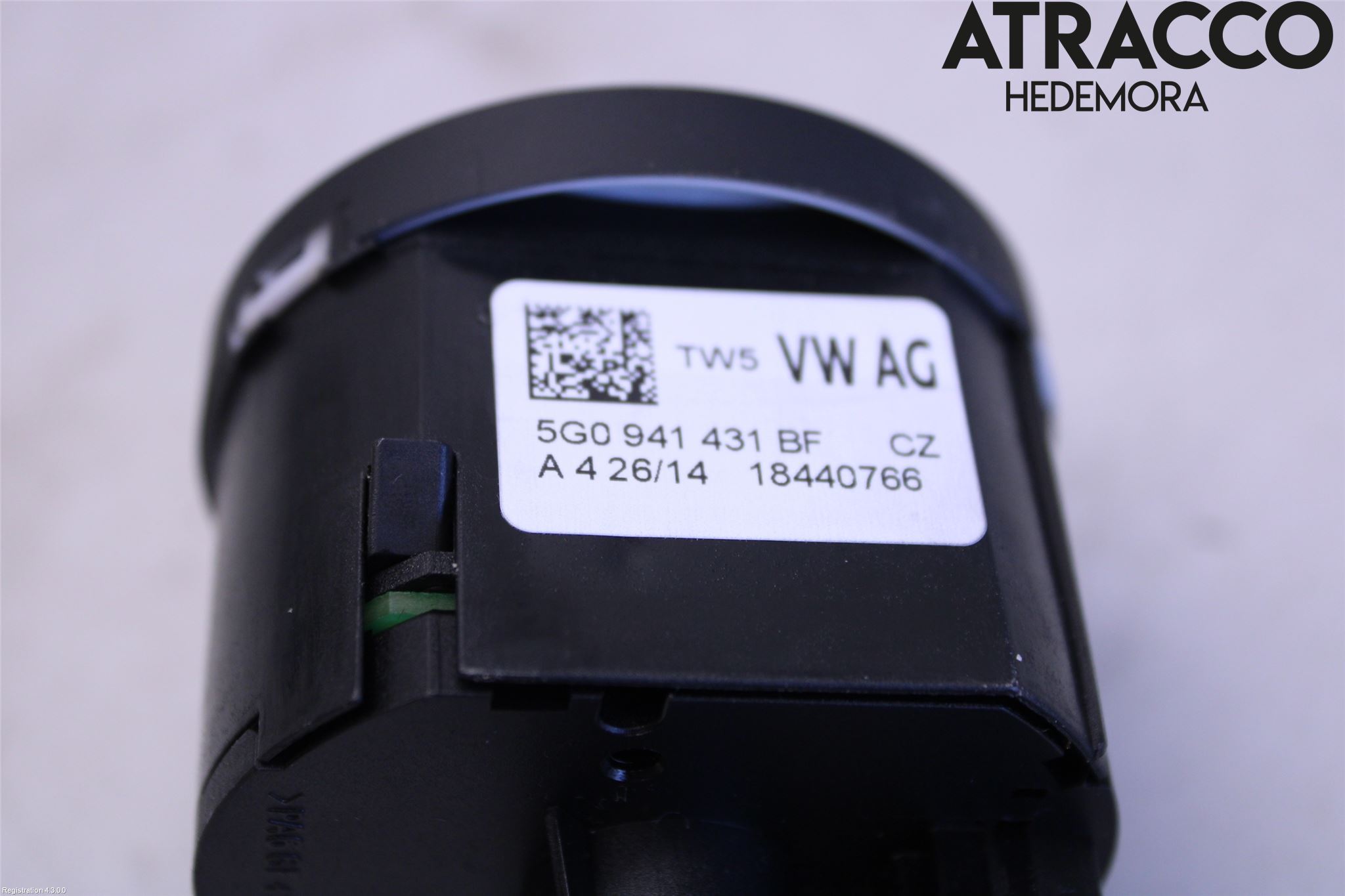 Volkswagen VW GOLF / E-GOLF VII 13-20 Bryter Hovedlys