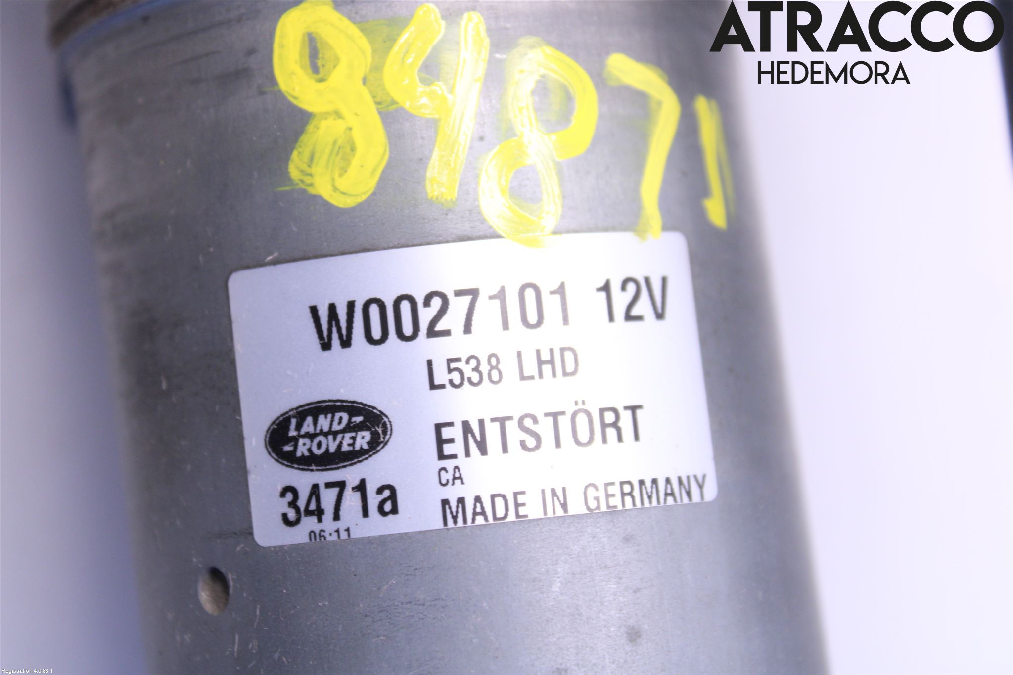 Landrover LAND ROVER RANGE ROVER EVOQUE (L538) 11-18 Viskermotor Frontrute