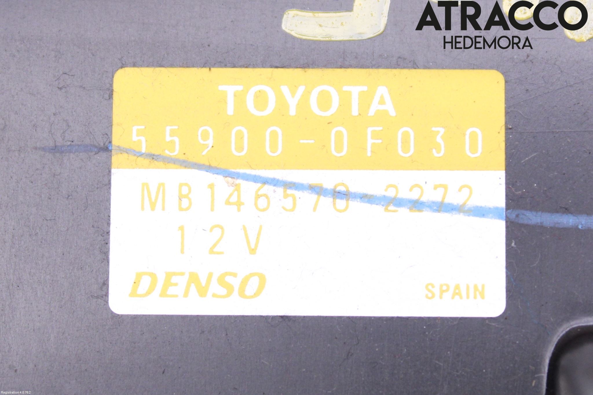 Toyota COROLLA VERSO 04-07 Varme Ac Betjening-Display