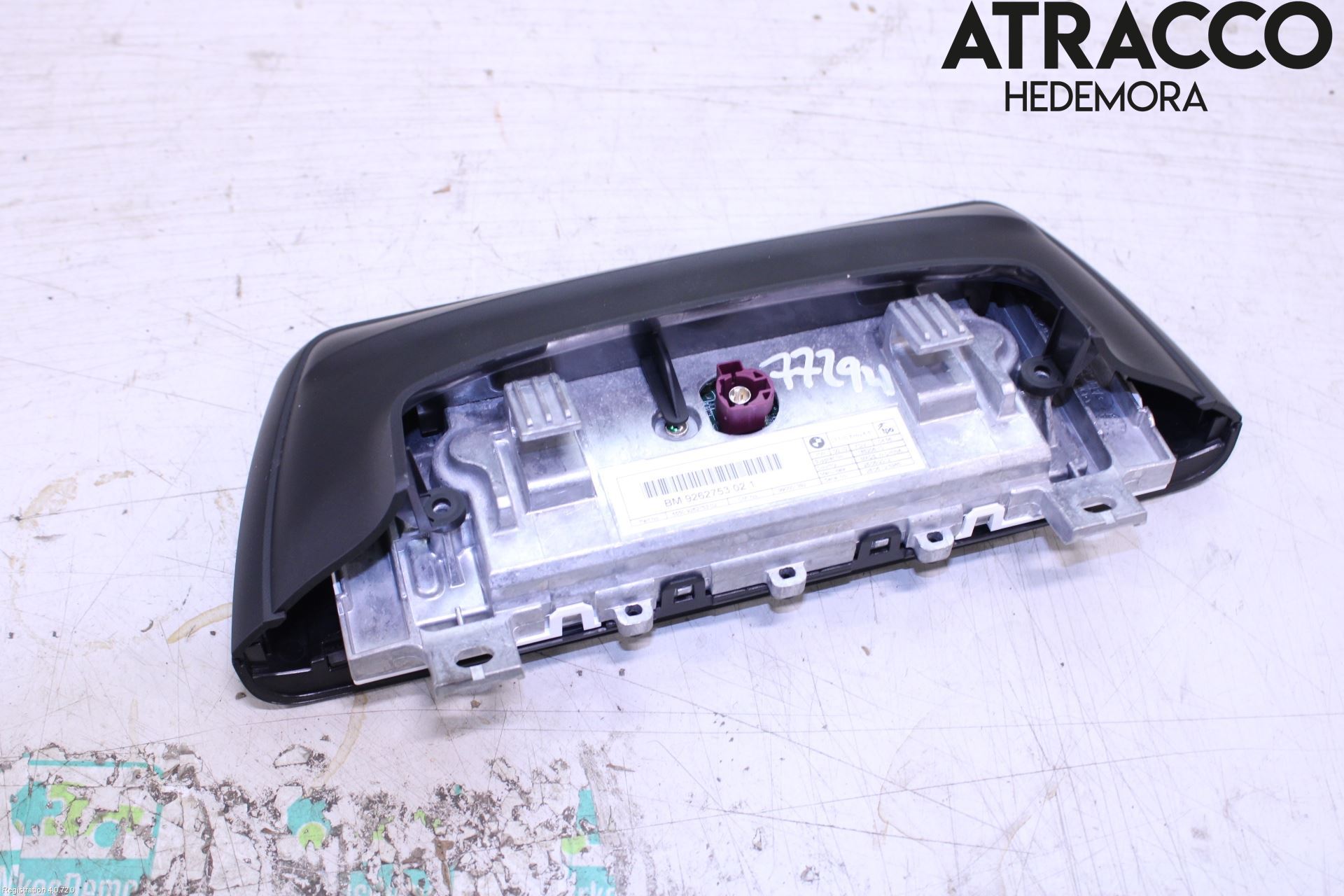 BMW 3 F30/F31/F80 12-19 Instr Skjerm Dvd-Gps-Ac-Tlf