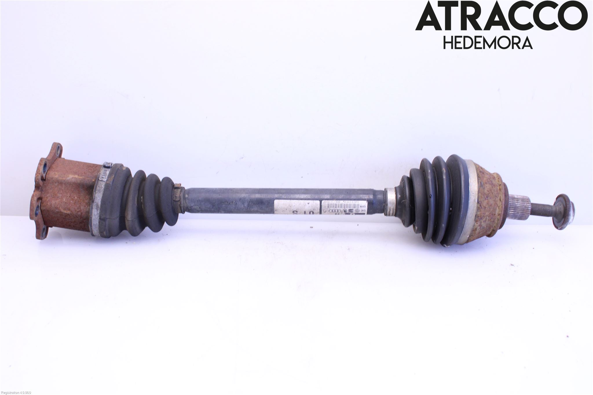 Audi A8/S8 4E  02-09 Drivaksel Foran Kompl Venstre
