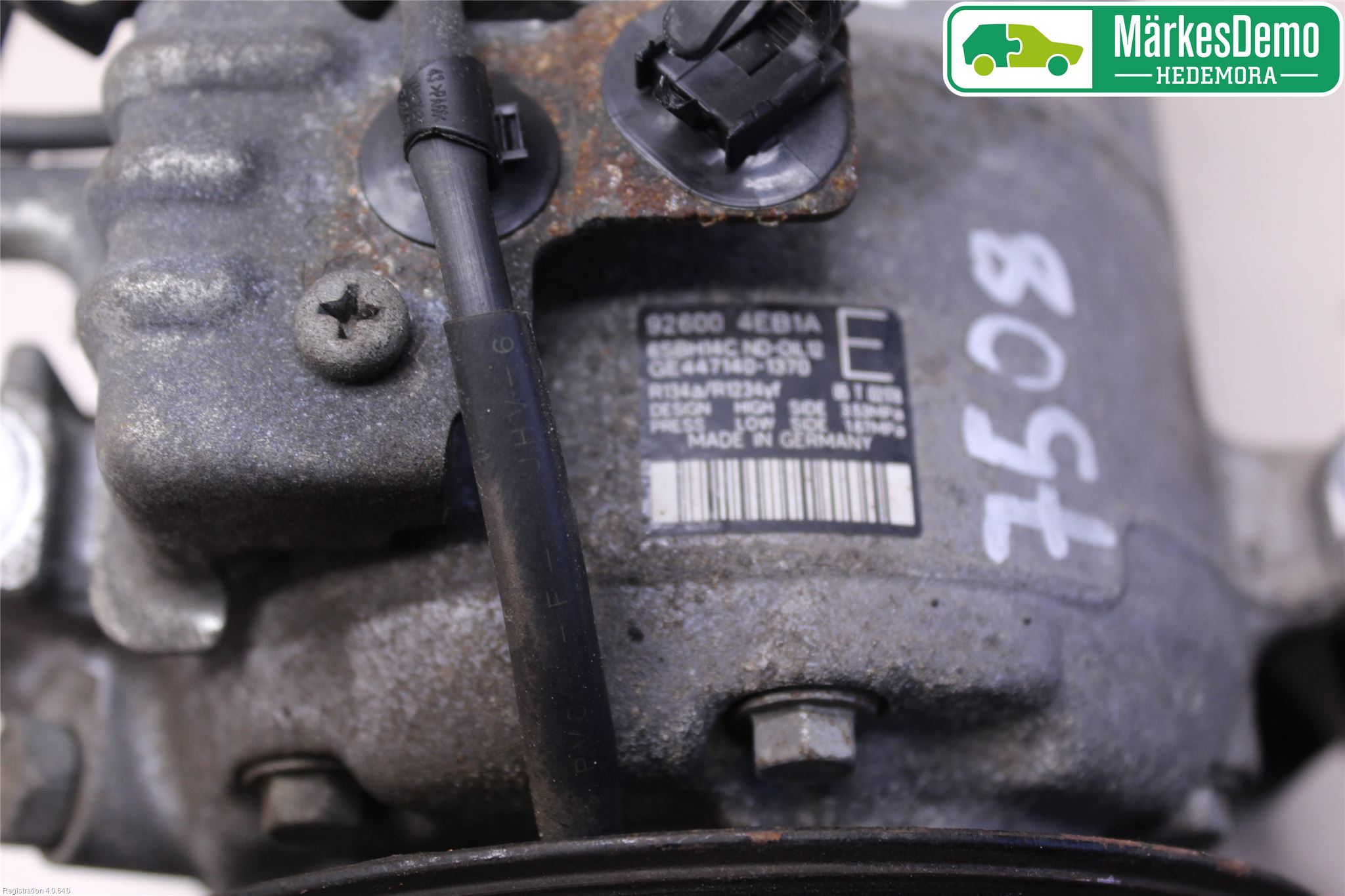 Nissan QASHQAI 14-17 Varme Ac Kompressor