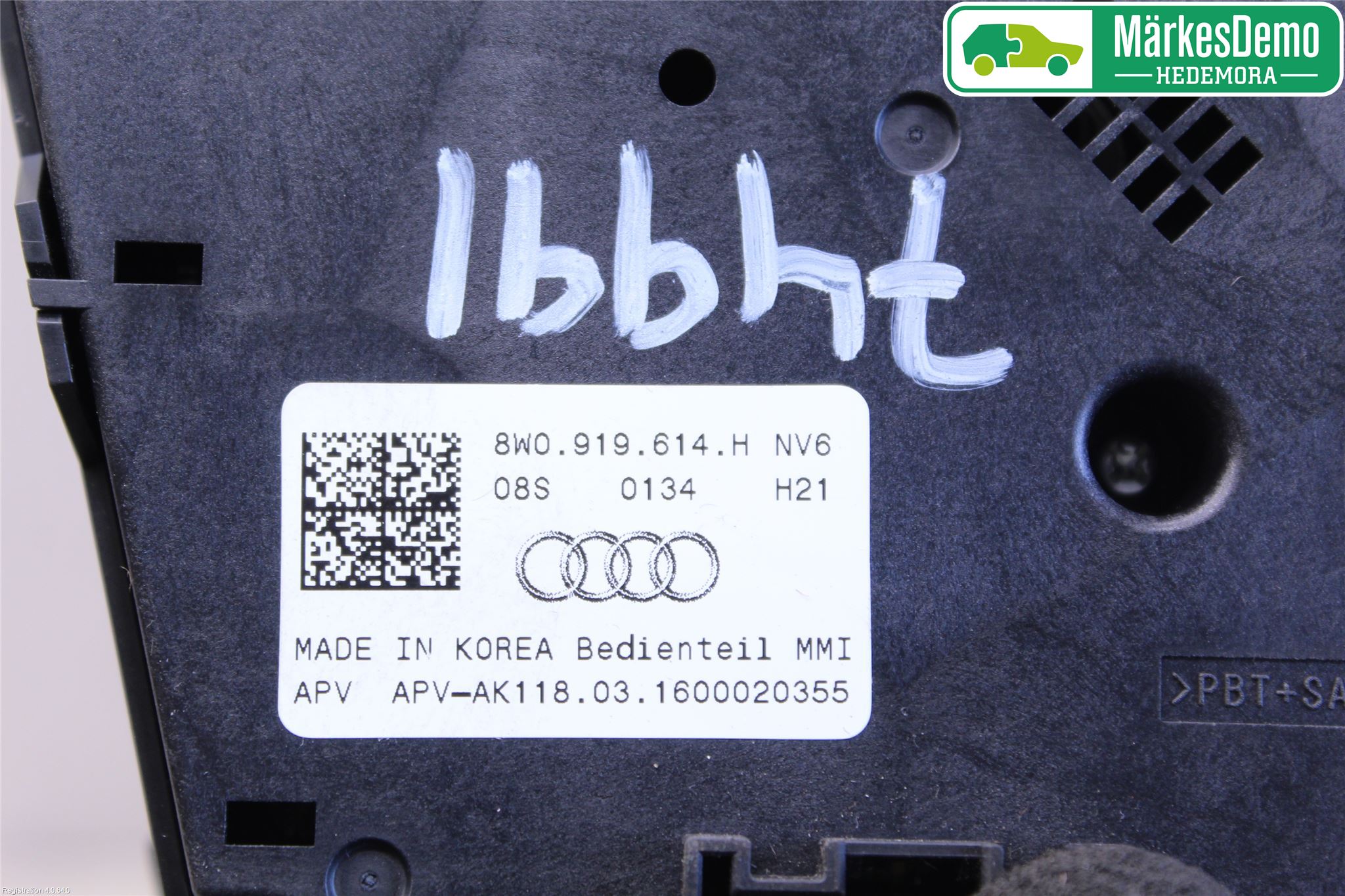 Audi A4/S4 B9 16-19 Stereo Radio Med Cd