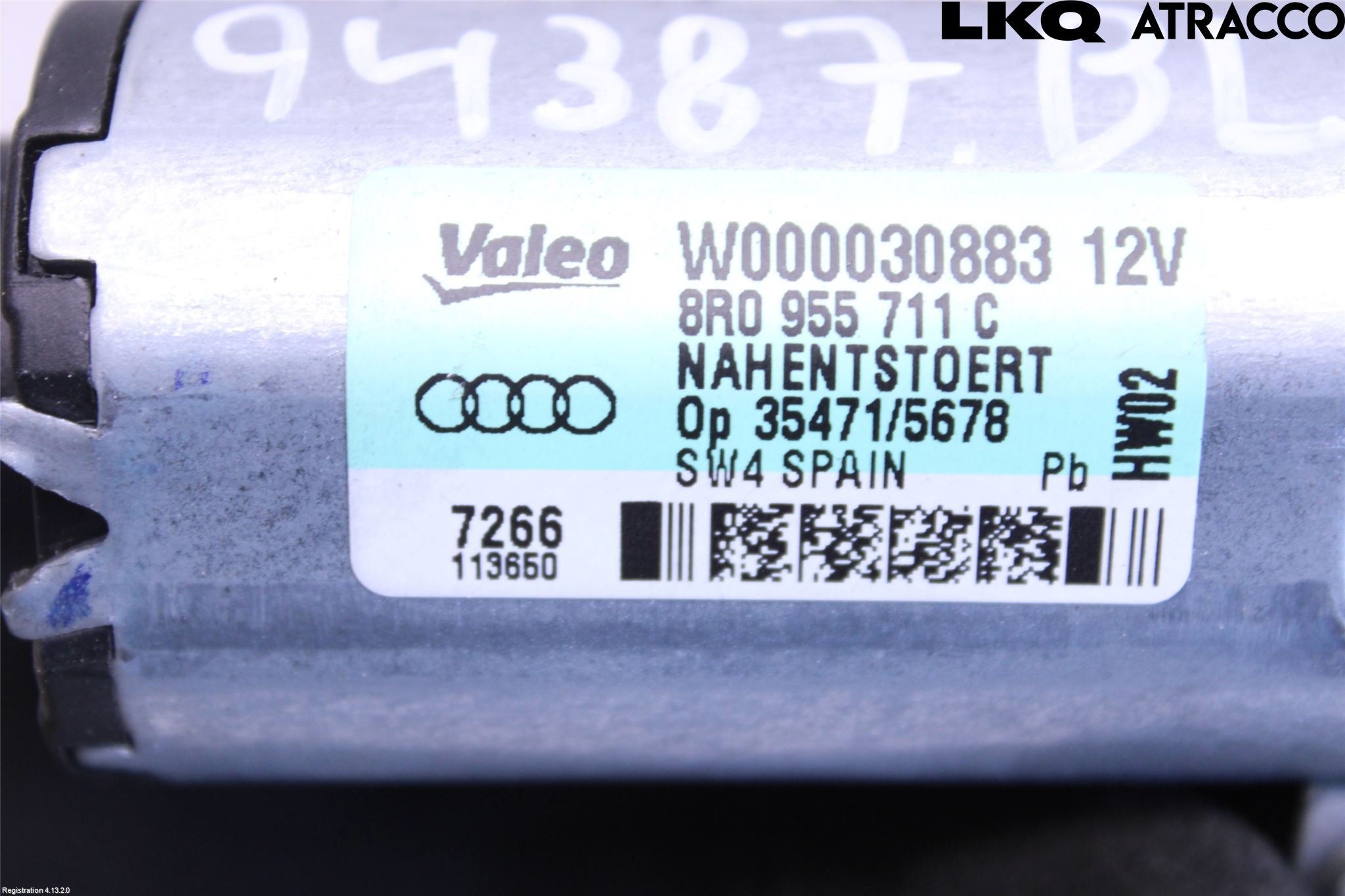 Audi Q5 09-16 Viskermotor Bakluke