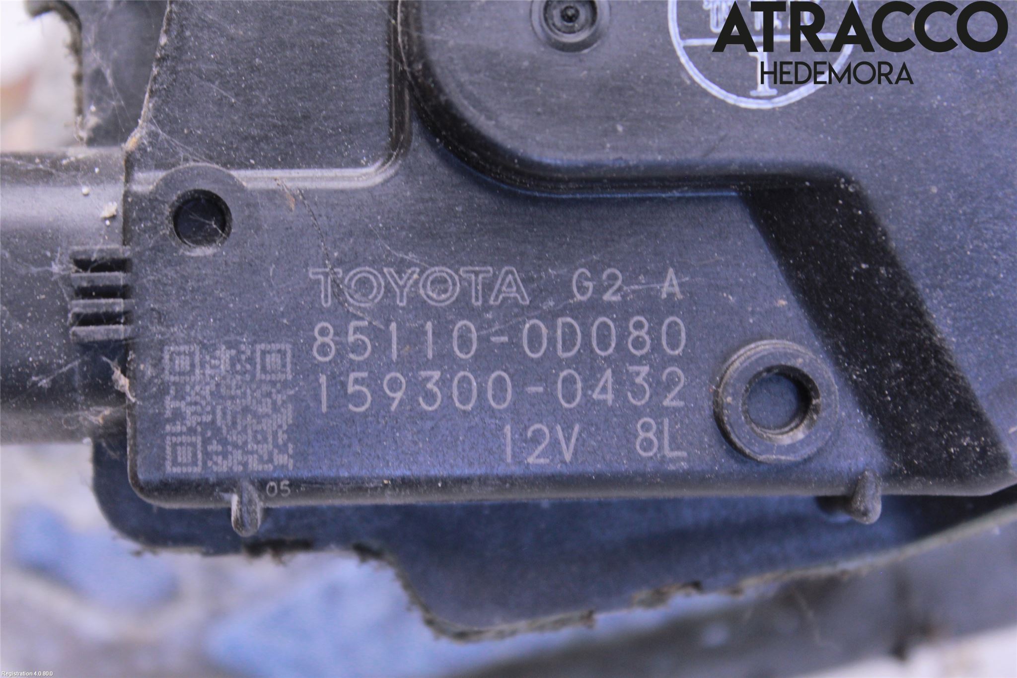 Toyota YARIS XP90 06-11 Viskermotor Frontrute
