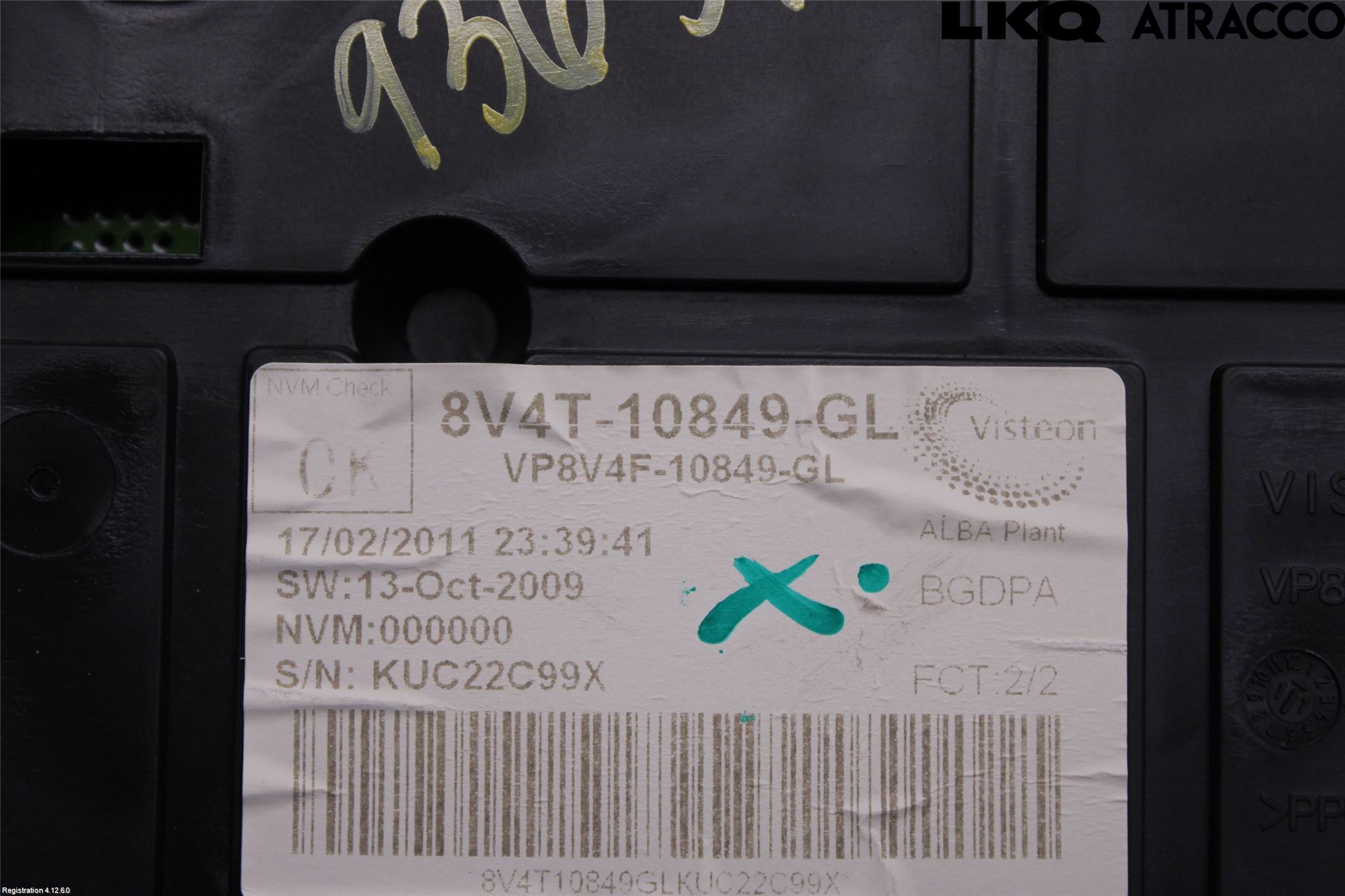 Ford KUGA 08-12 Instr Kombinert