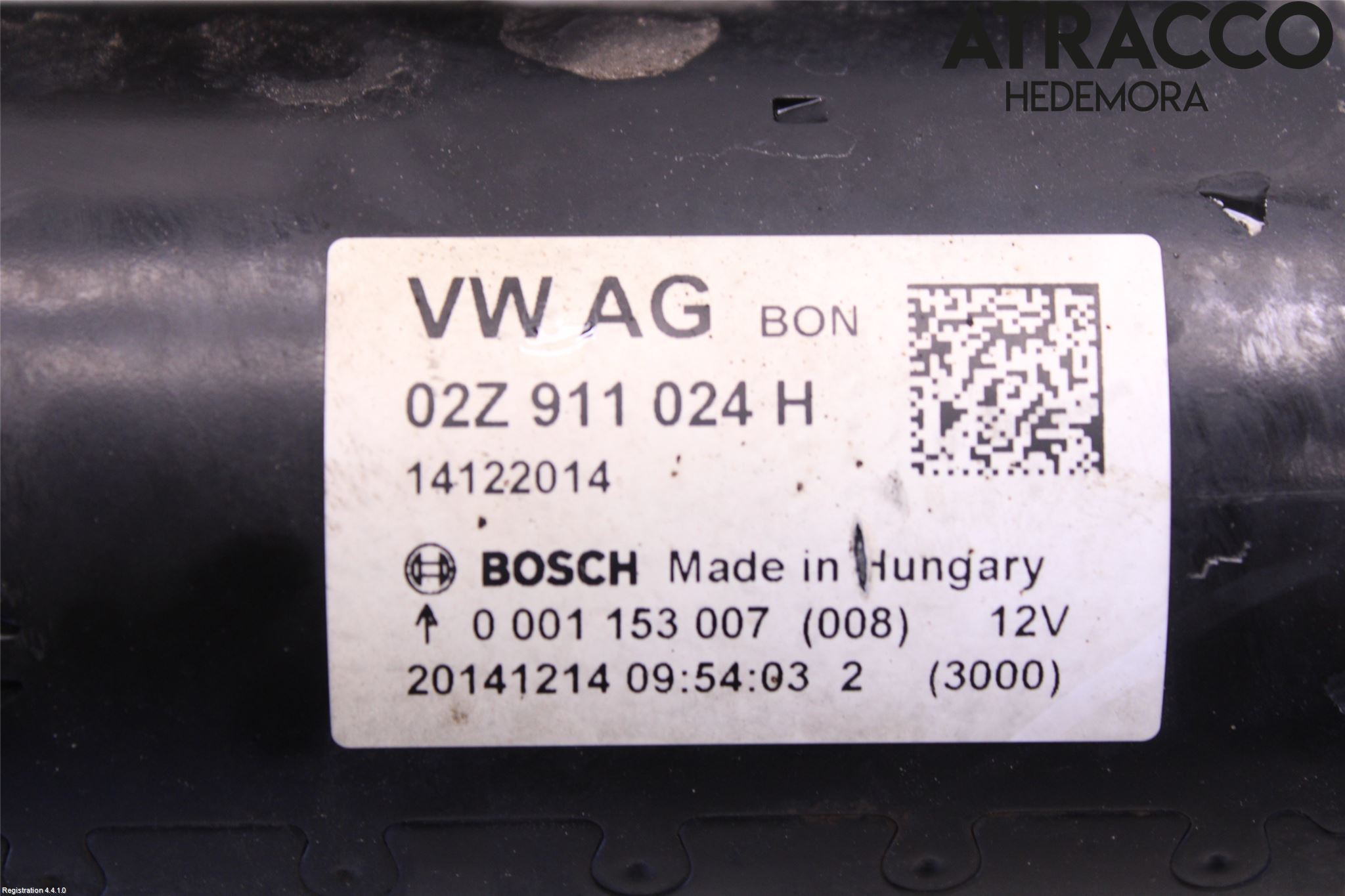 Skoda RAPID Startmotor Diesel