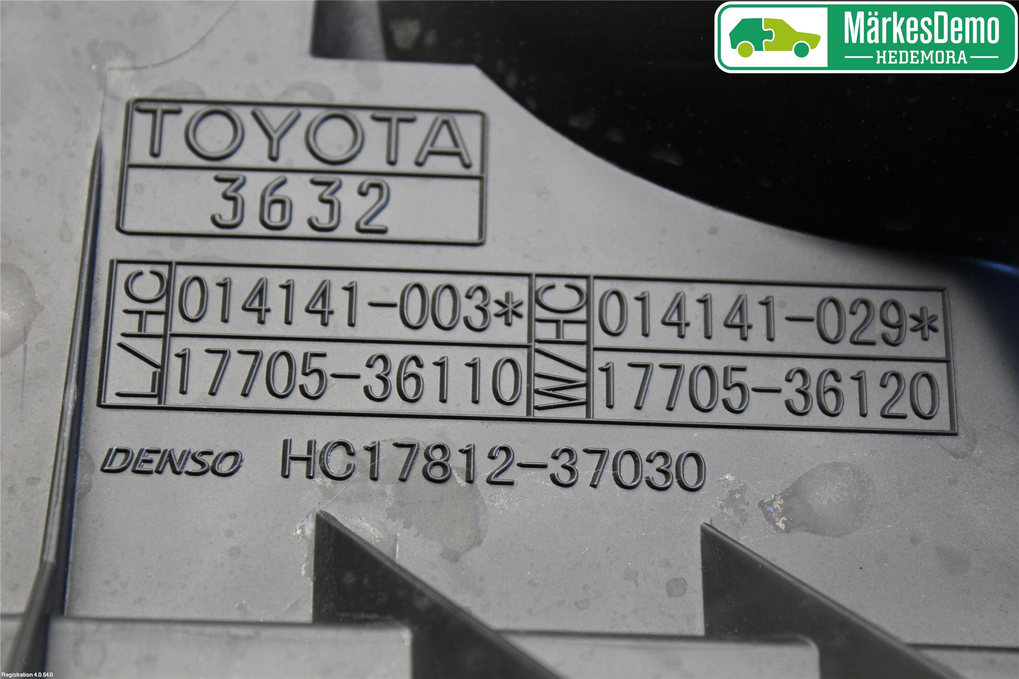Toyota RAV4 13-18 Luftfilter Boks
