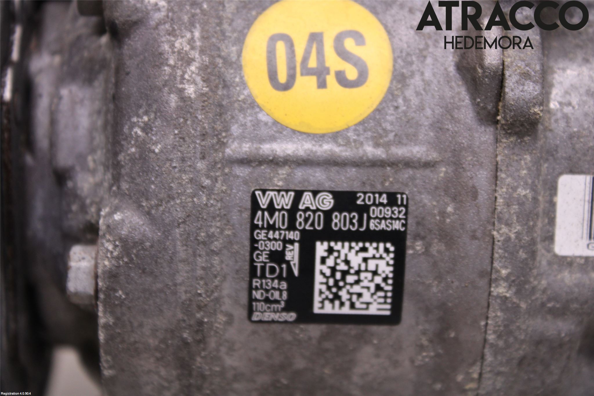 Audi A6/S6 4G 11-18 Varme Ac Kompressor