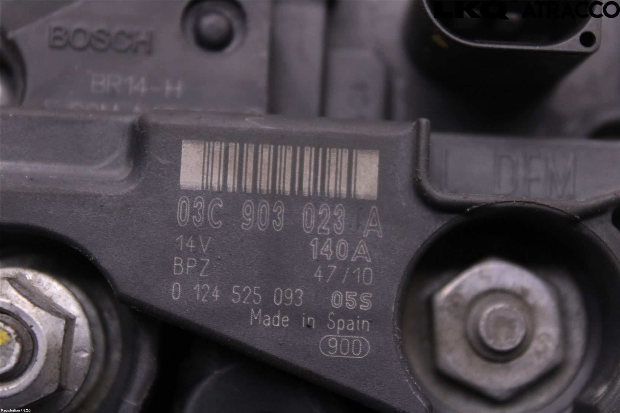 Volkswagen VW GOLF VI 09-13 Dynamo