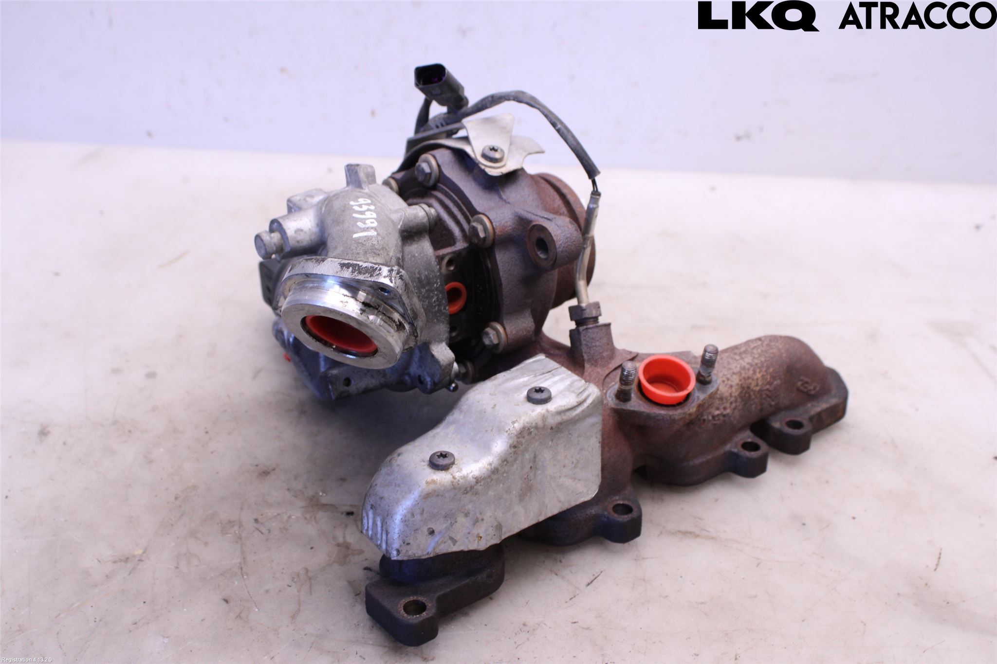 Volkswagen VW POLO 10-17 Turboaggregat