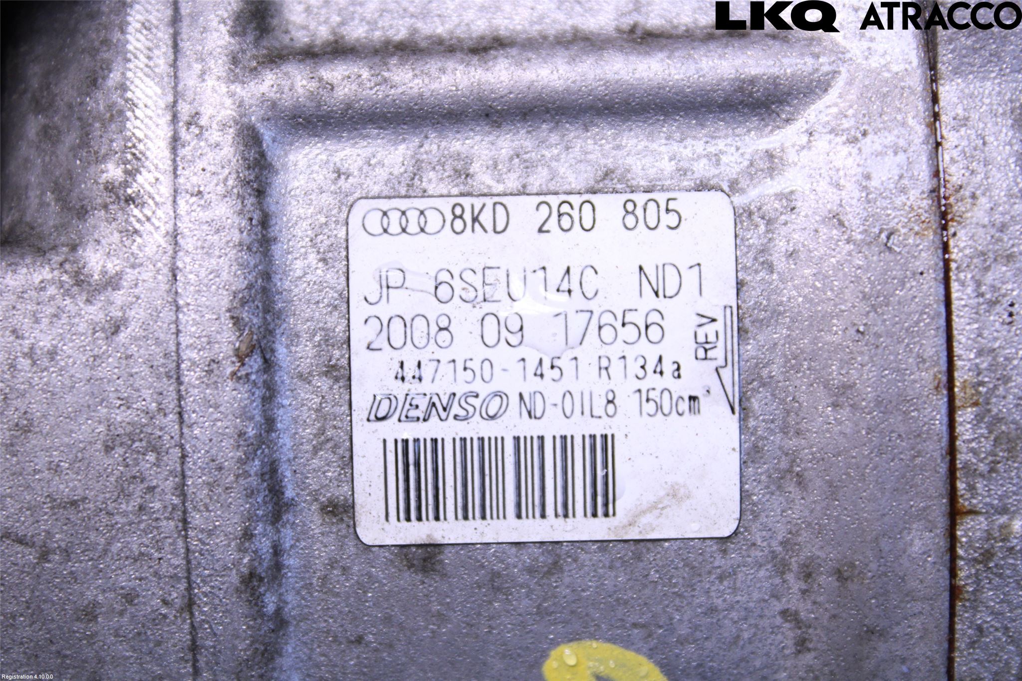 Audi A5 07-16 Varme Ac Kompressor