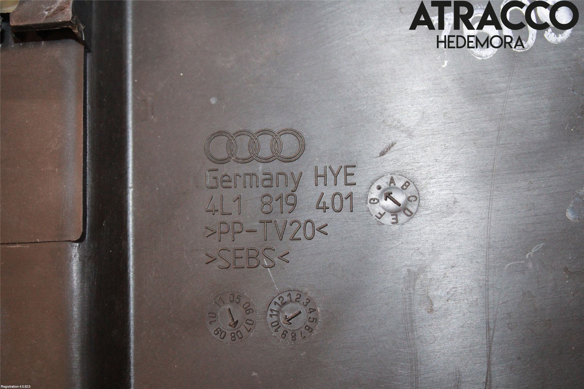 Audi Q7/SQ7 Visker Deksel-Grill-Under Frr
