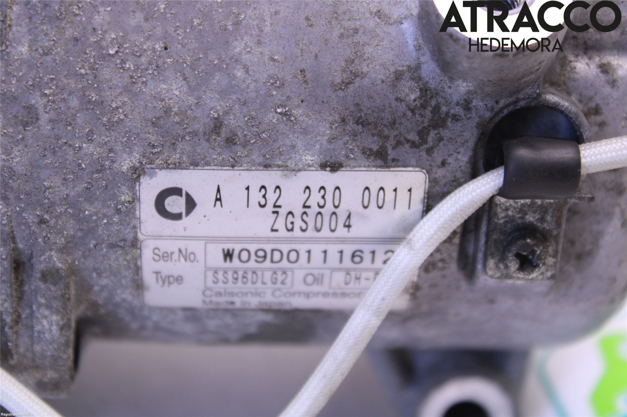 Smart FORTWO II 07-14 Varme Ac Kompressor