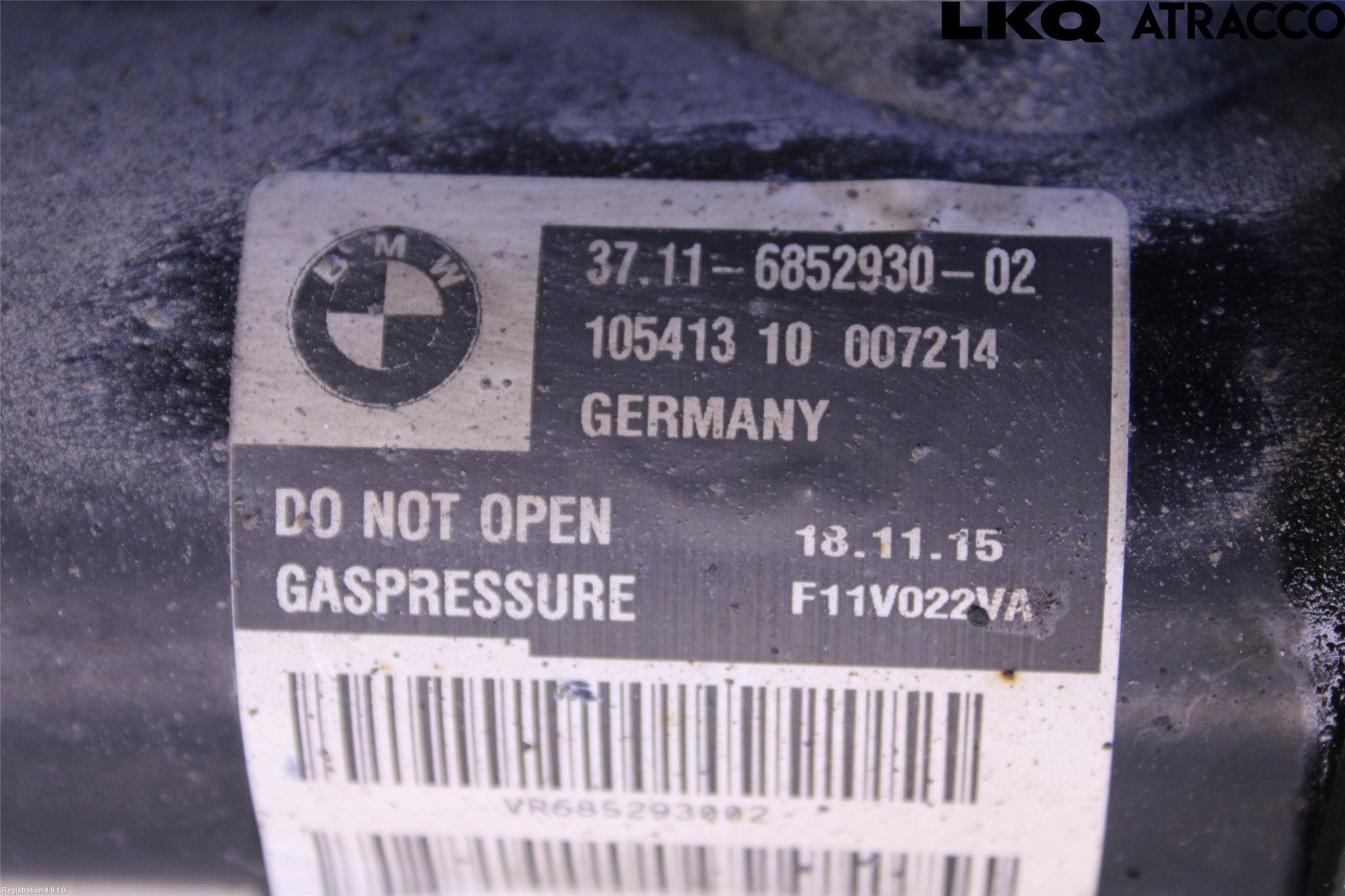 BMW 5 F10/F11/F18 09-17 Fjærbein Foran Høyre