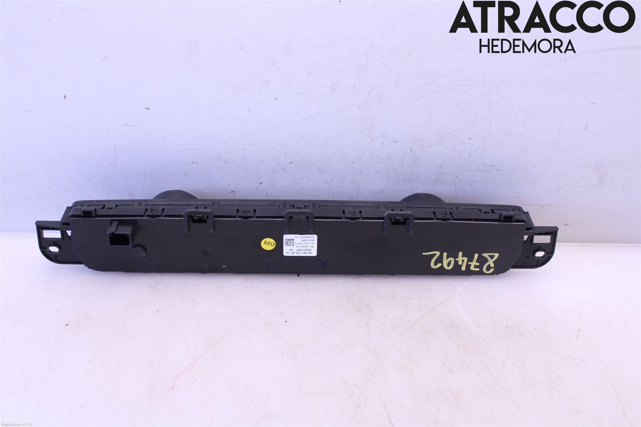 Citroen JUMPY/E-JUMPY 16- Varme Ac Betjening-Display