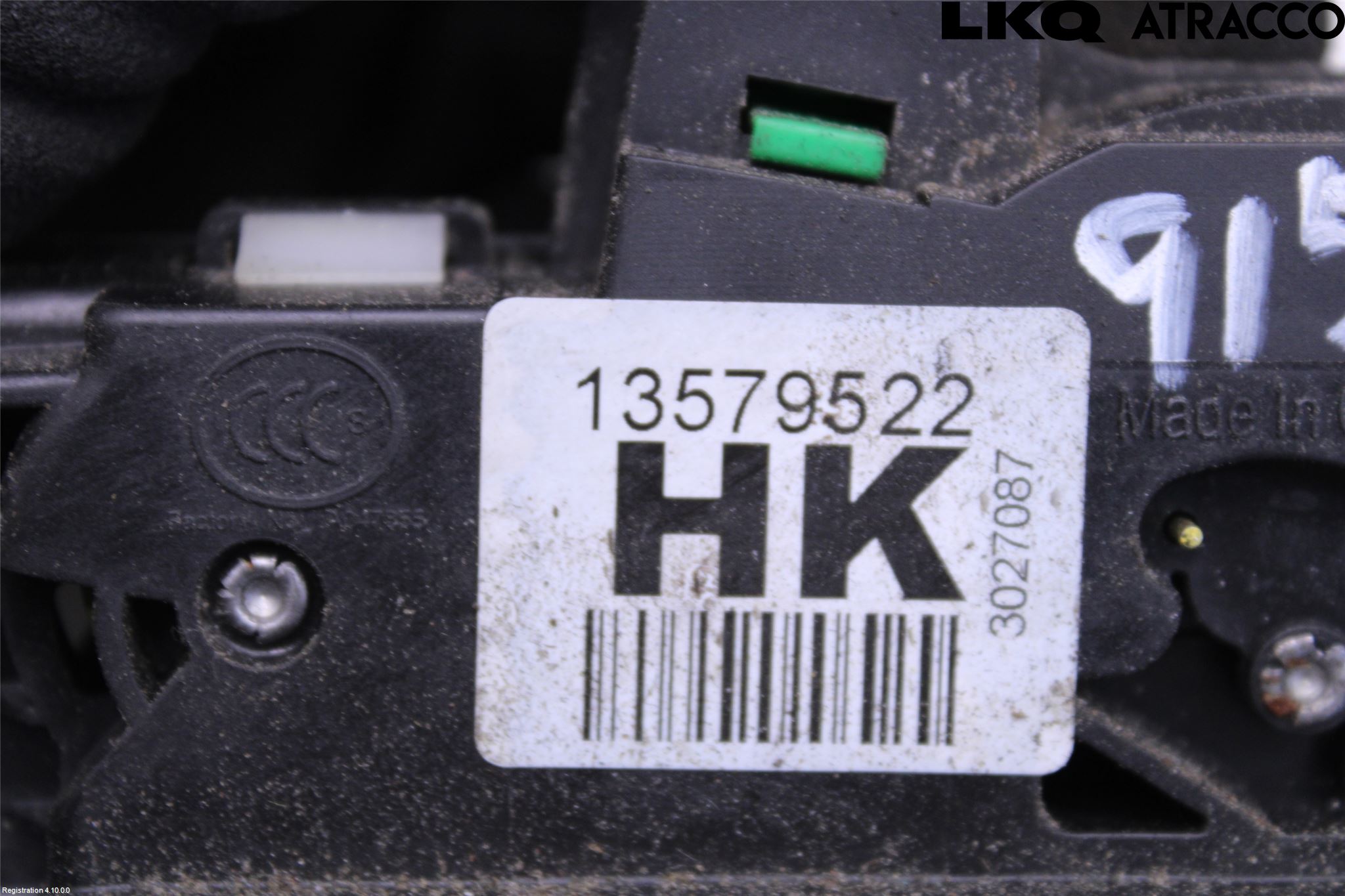 Opel ADAM 13-20 Dørlås - Låsekasse
