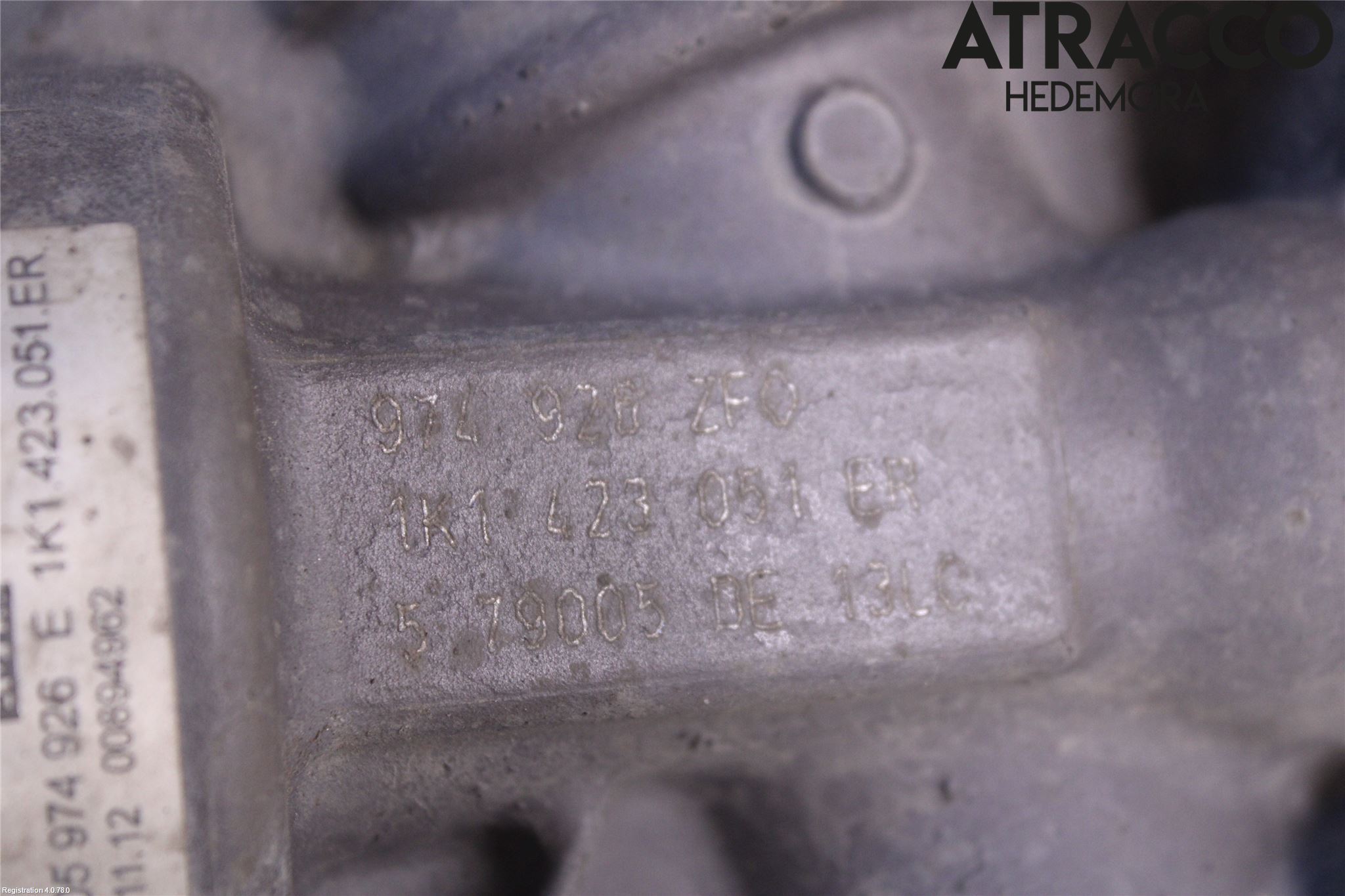 Audi A3/S3 05-13 Servo Snekke - Tannstang