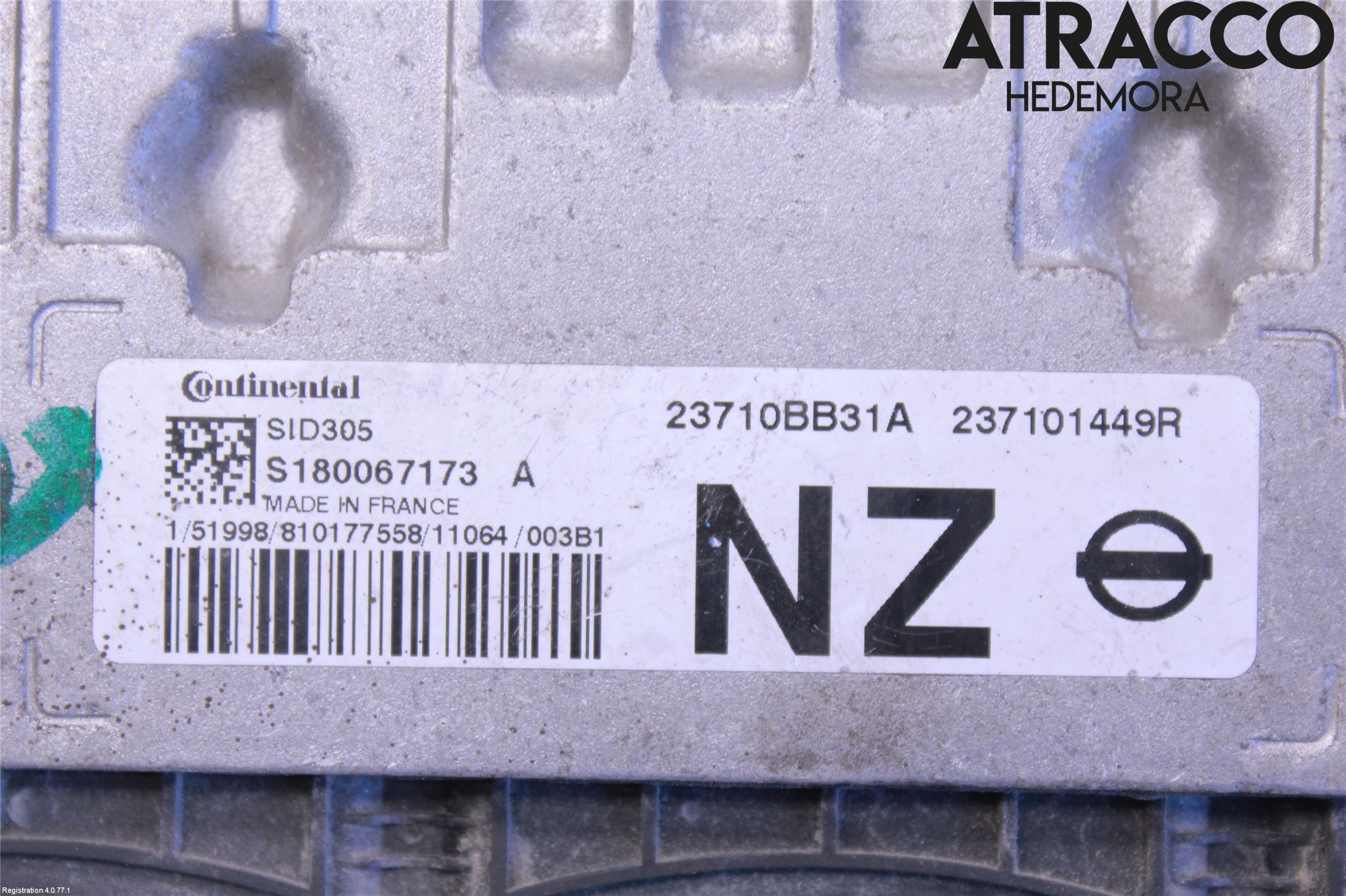 Nissan QASHQAI+2  10-14 Styreenhet Dieselpumpe