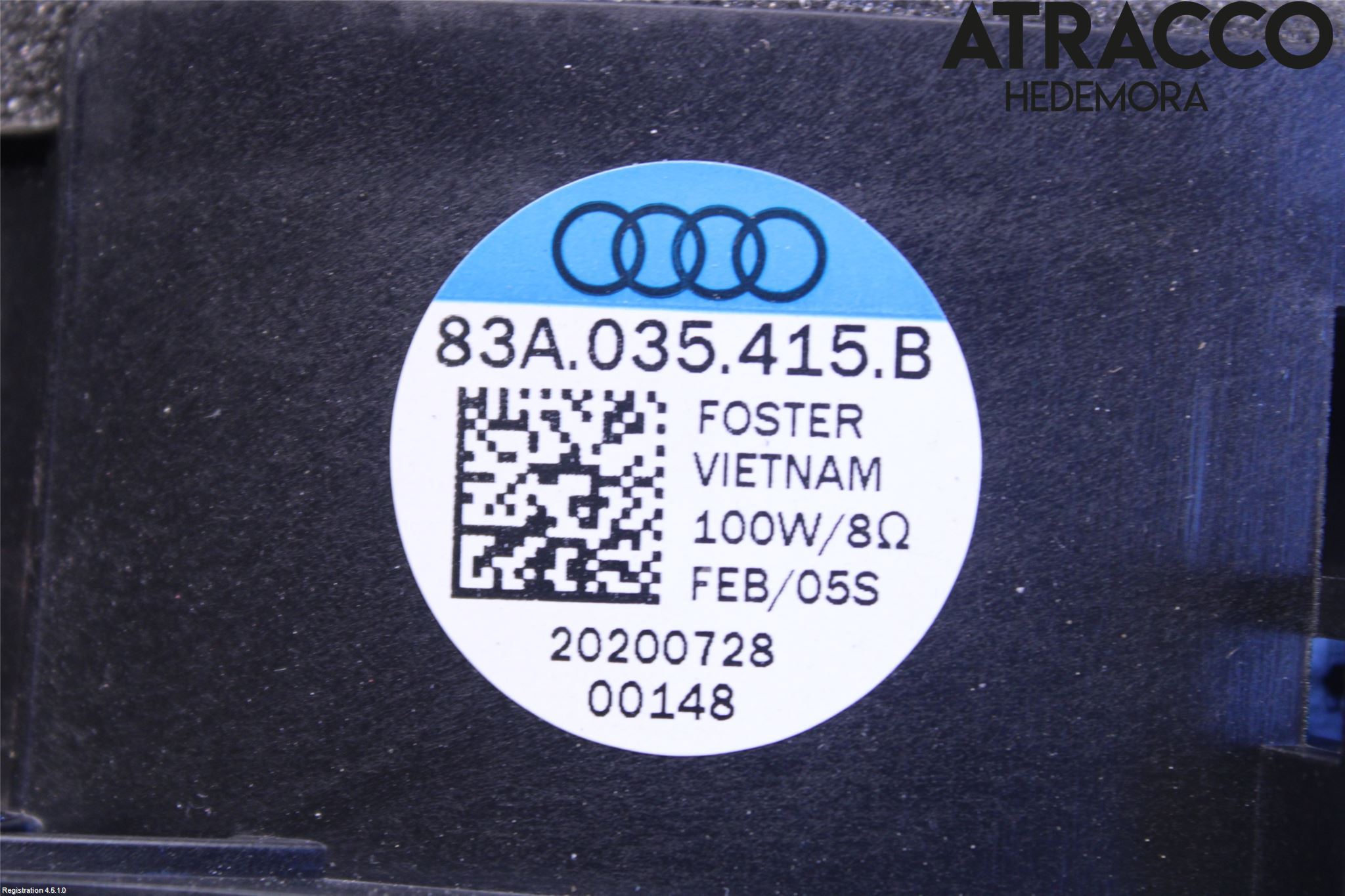 Audi Q3 F3 19- Innr Høyttaler