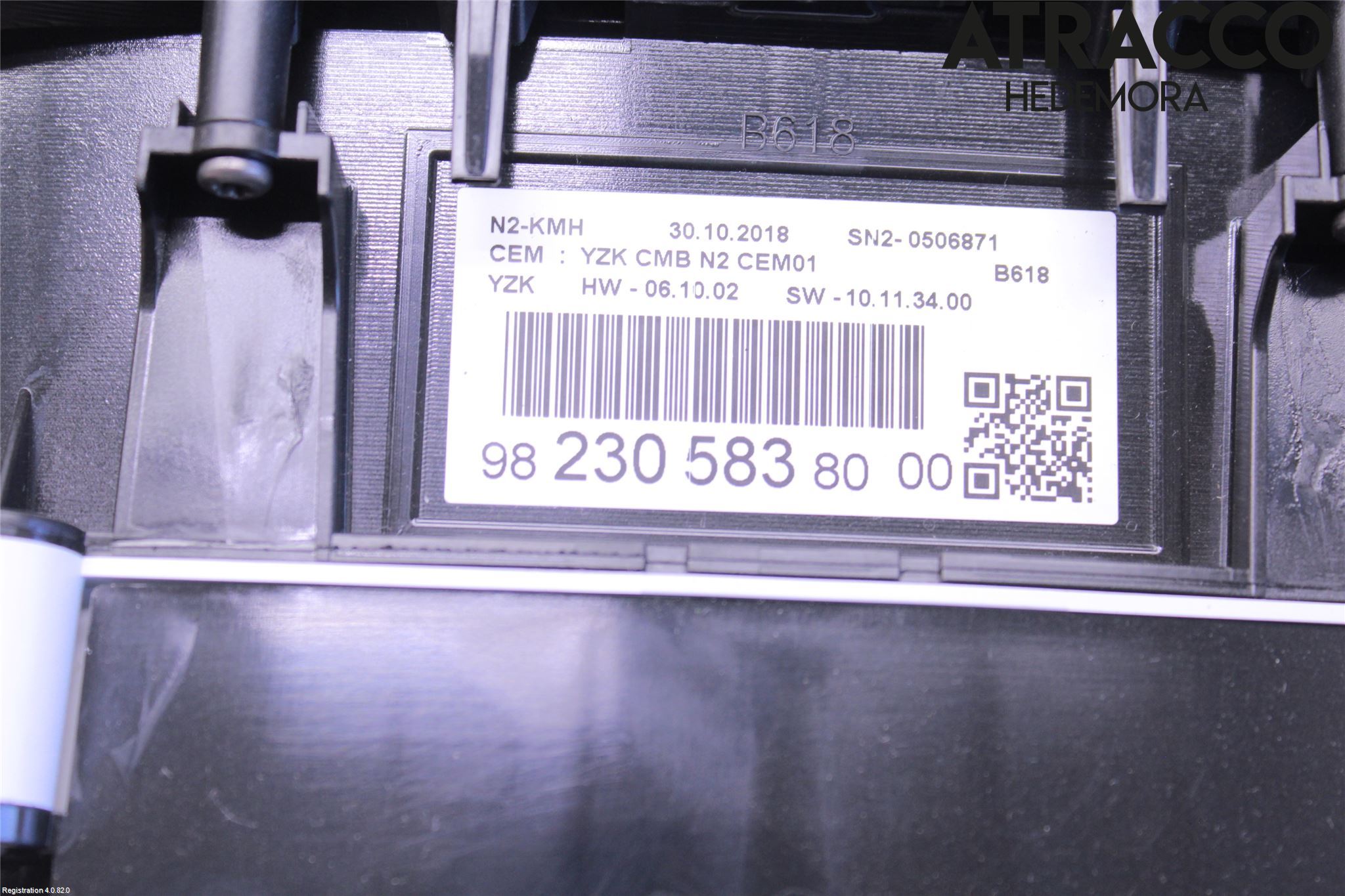 Citroen COTROEN C3 17-24 Instr Kombinert