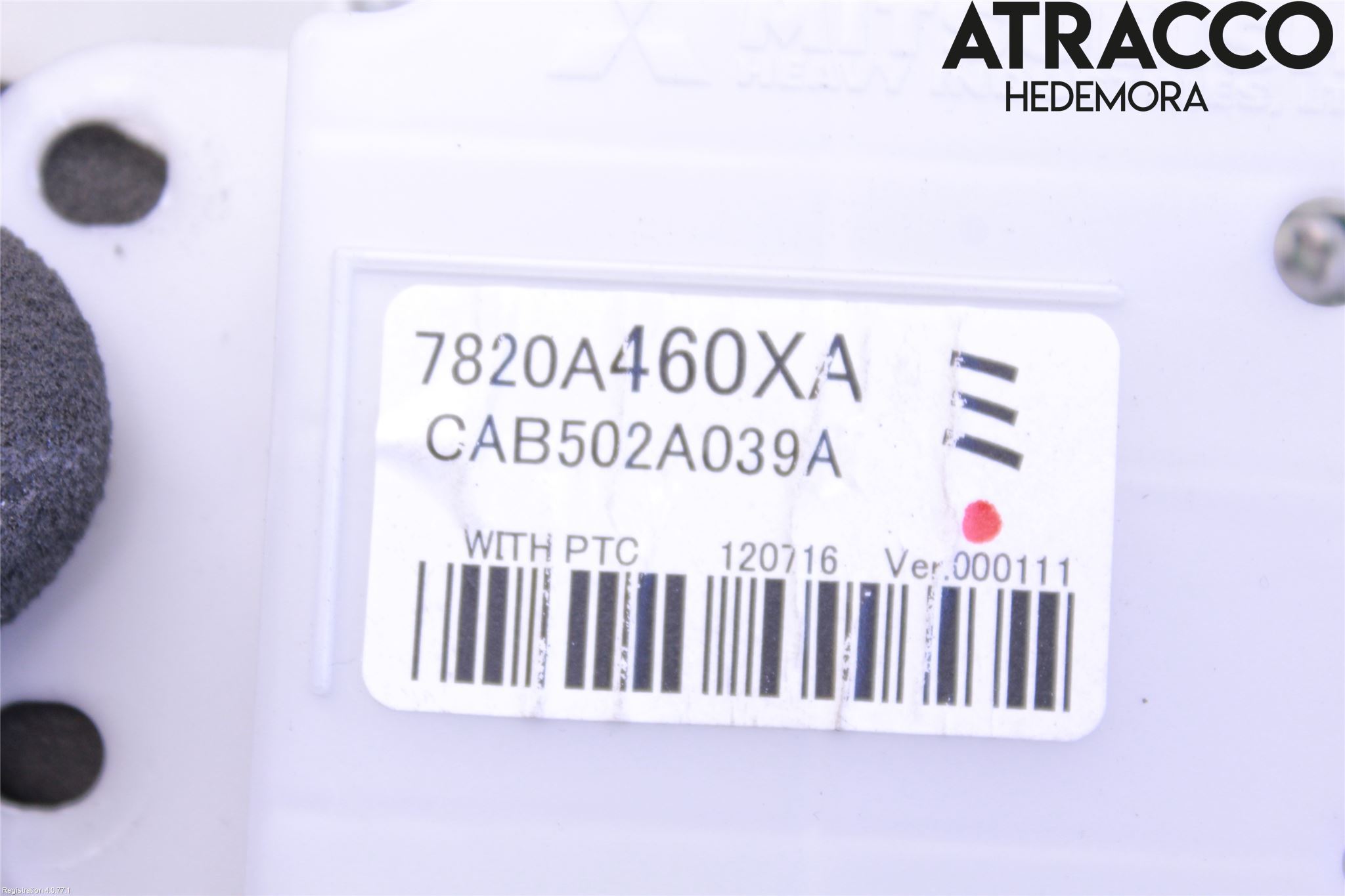 Mitsubishi OUTLANDER 13-21 Varme Ac Betjening-Display