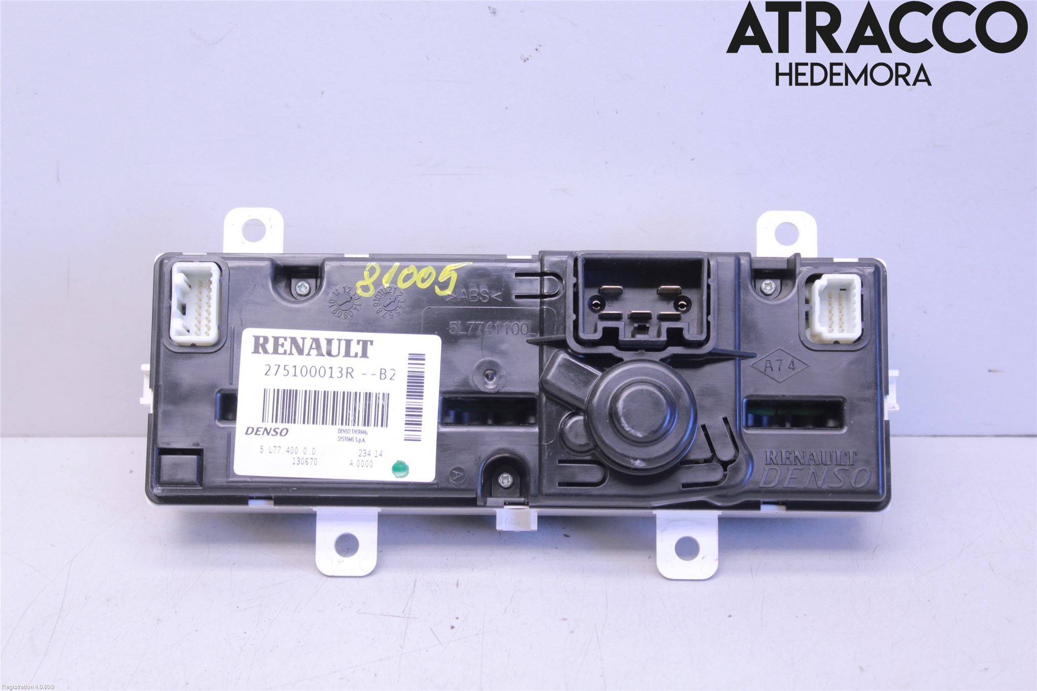 Nissan NV400 12-24 Varme Ac Betjening-Display