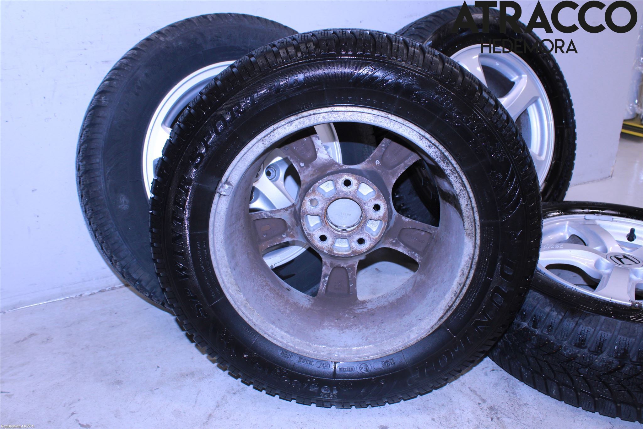 Honda CIVIC 06-11 Dekk Vinter På Alu Felg 4Stk