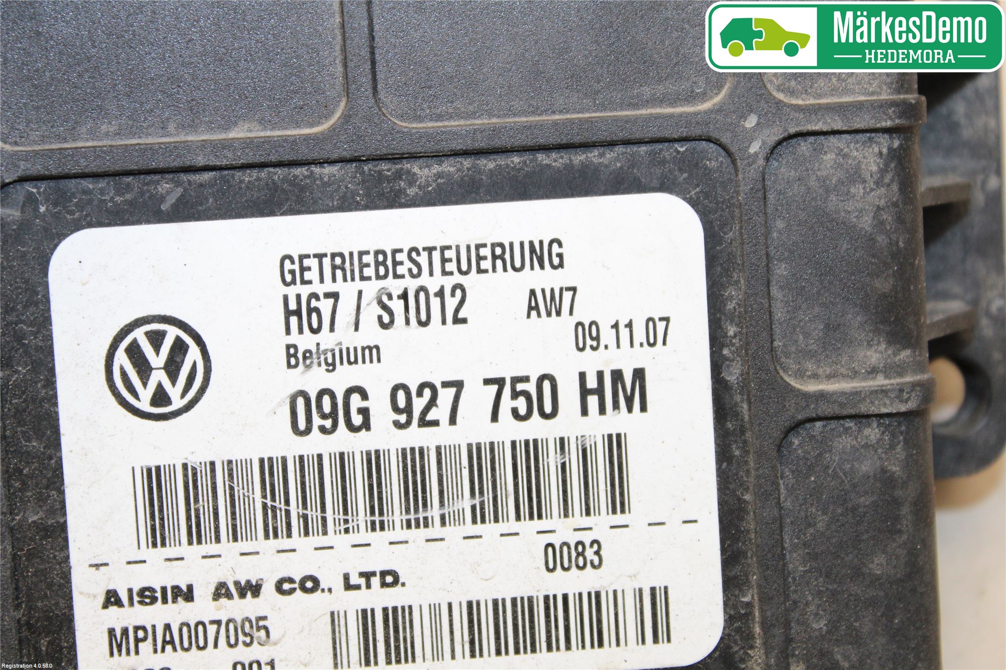 Skoda FABIA 07-14 Styreenhet Gearkasse