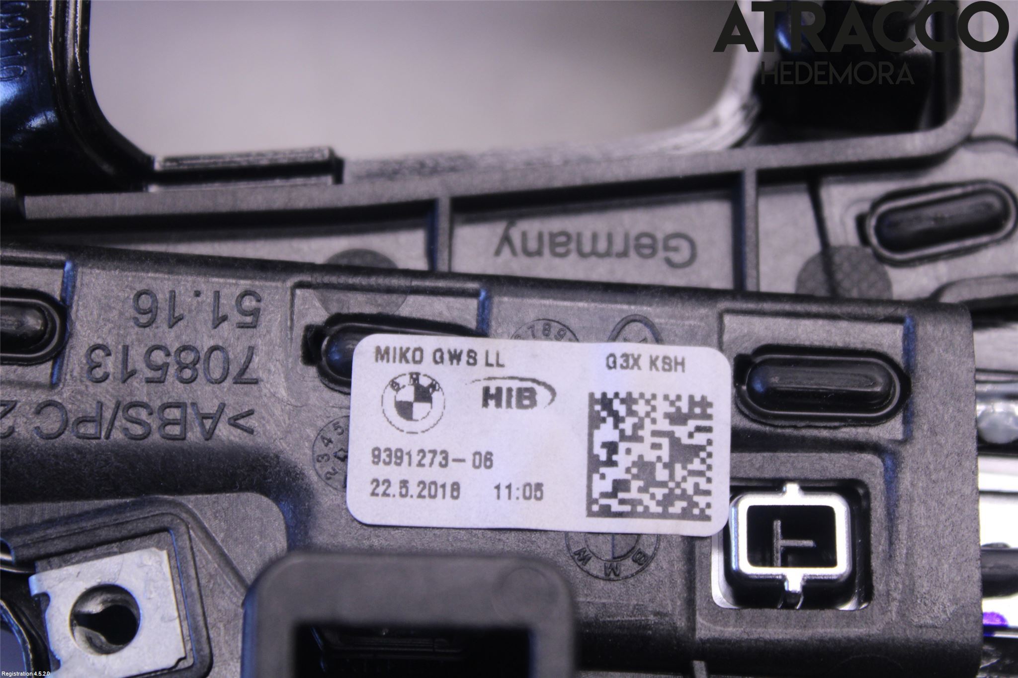 BMW 5 G30/G31/F90 17-23 Inredning Sarg Växelspak