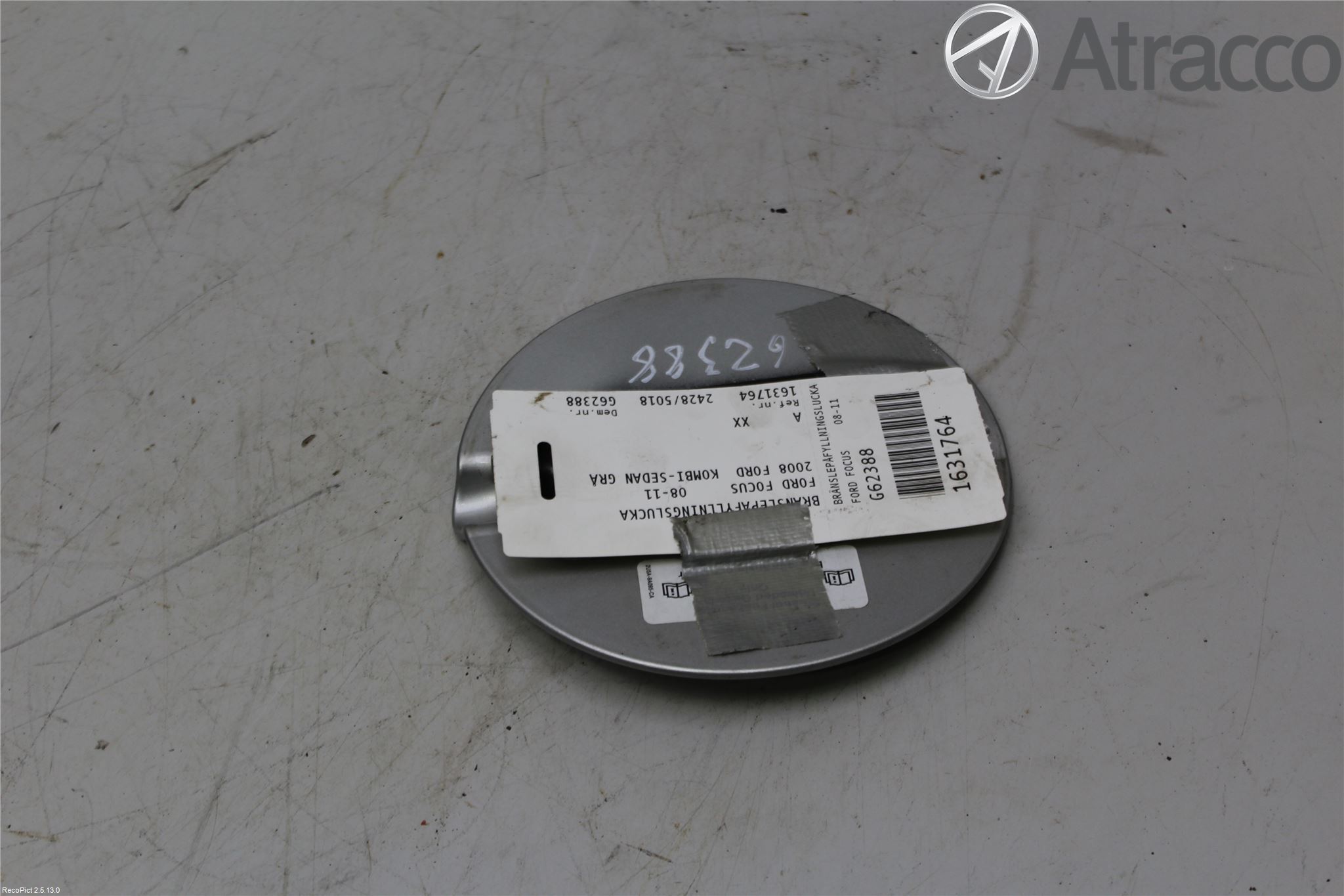 Ford FOCUS 08-11 Drivstoff Tankluke