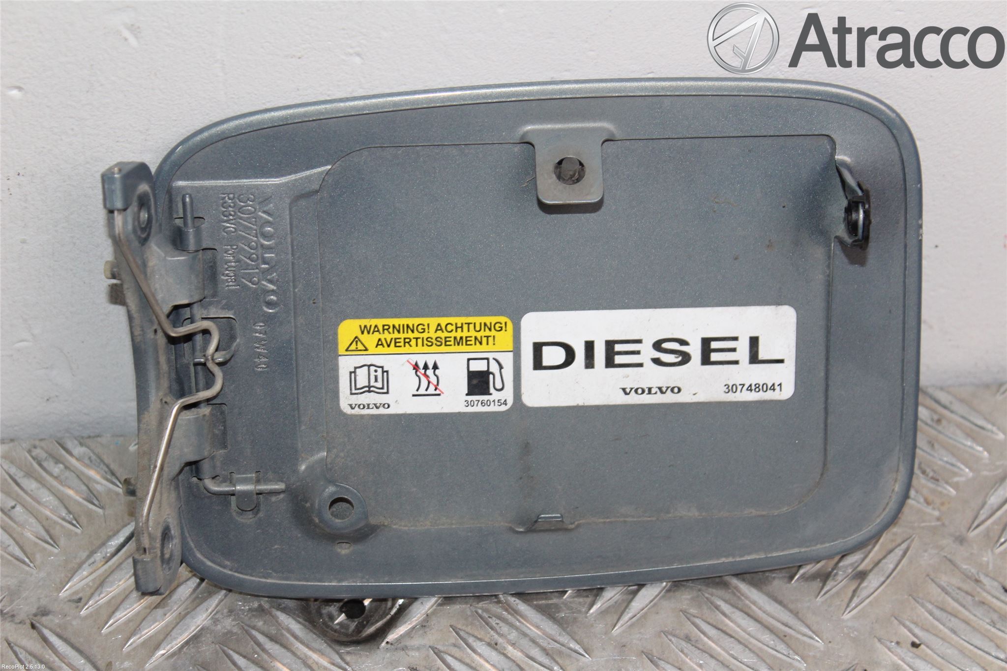 Volvo V50 08-12 Drivstoff Tankluke