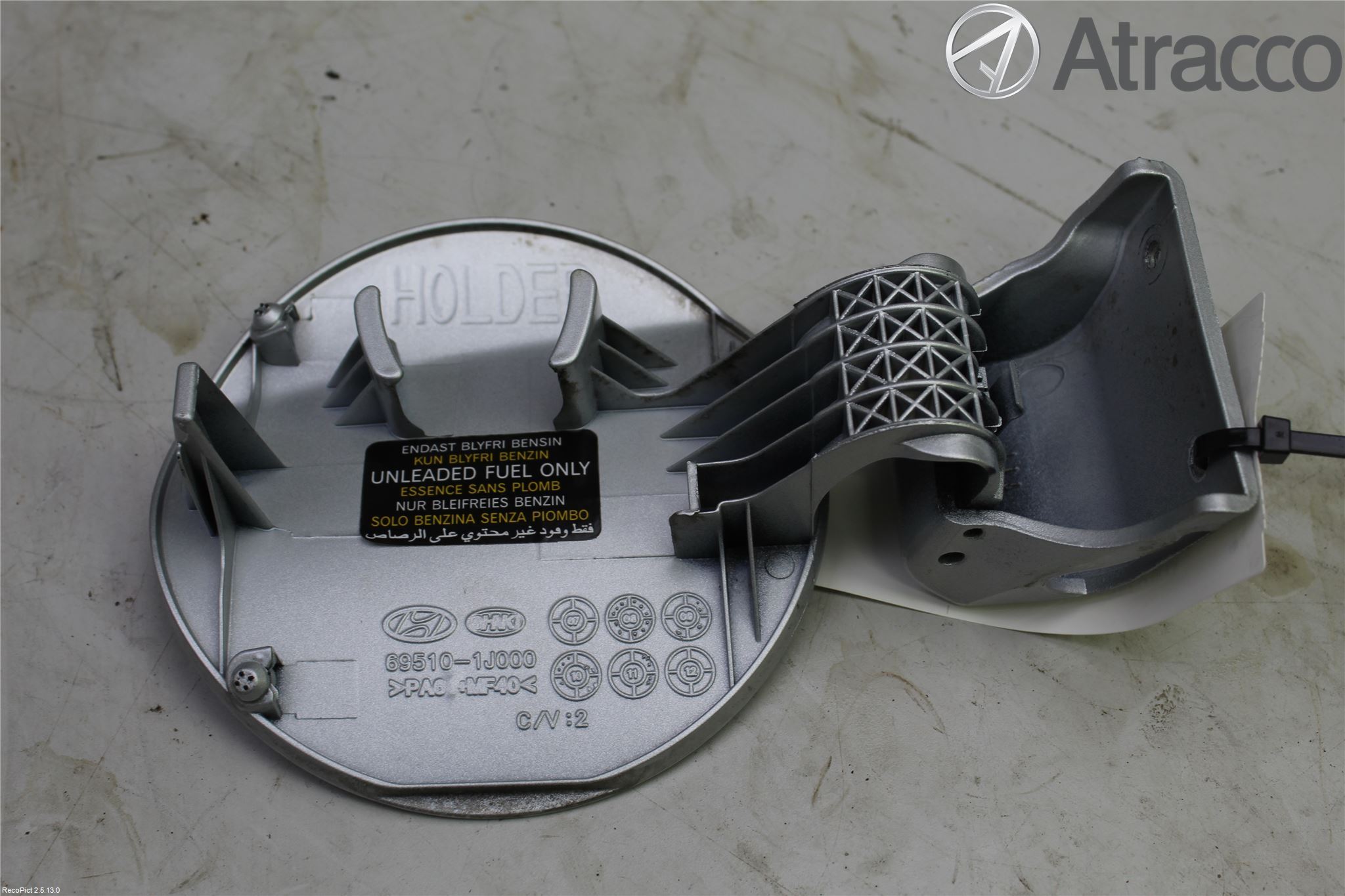 Hyundai i20 PB 09-14 Drivstoff Tankluke