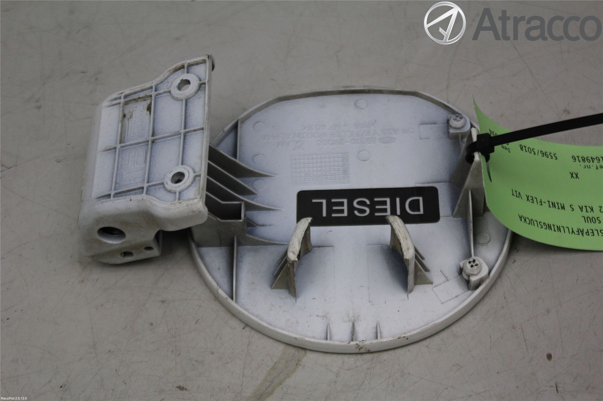 Kia SOUL 09- Drivstoff Tankluke