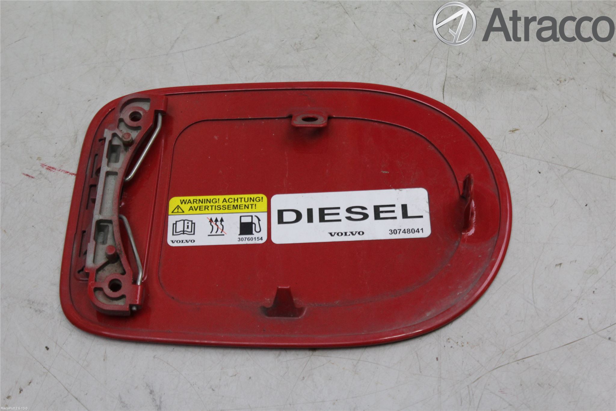 Volvo C30 07-10 Drivstoff Tankluke