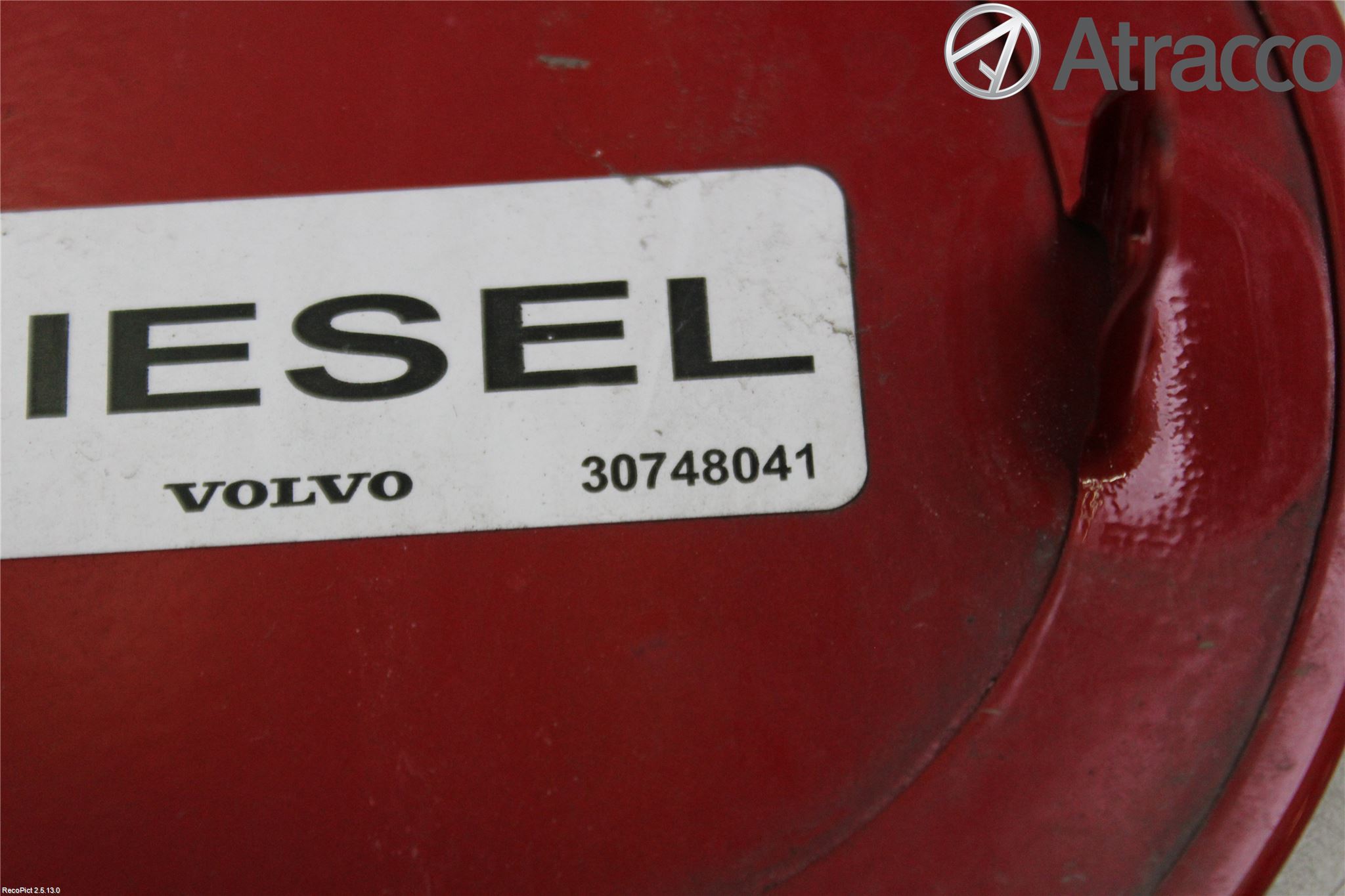 Volvo C30 07-10 Drivstoff Tankluke