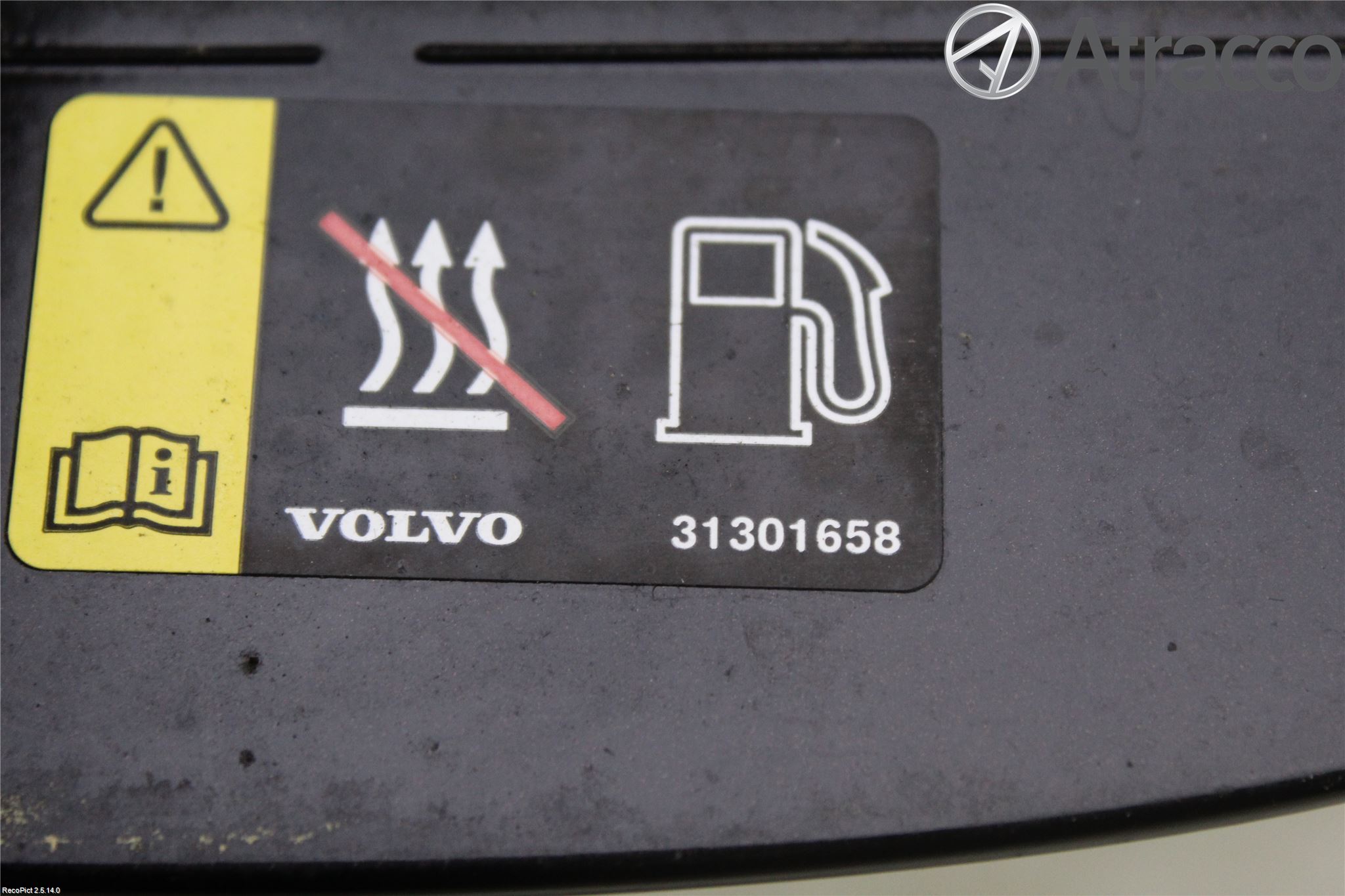Volvo V60 11-13 Drivstoff Tankluke