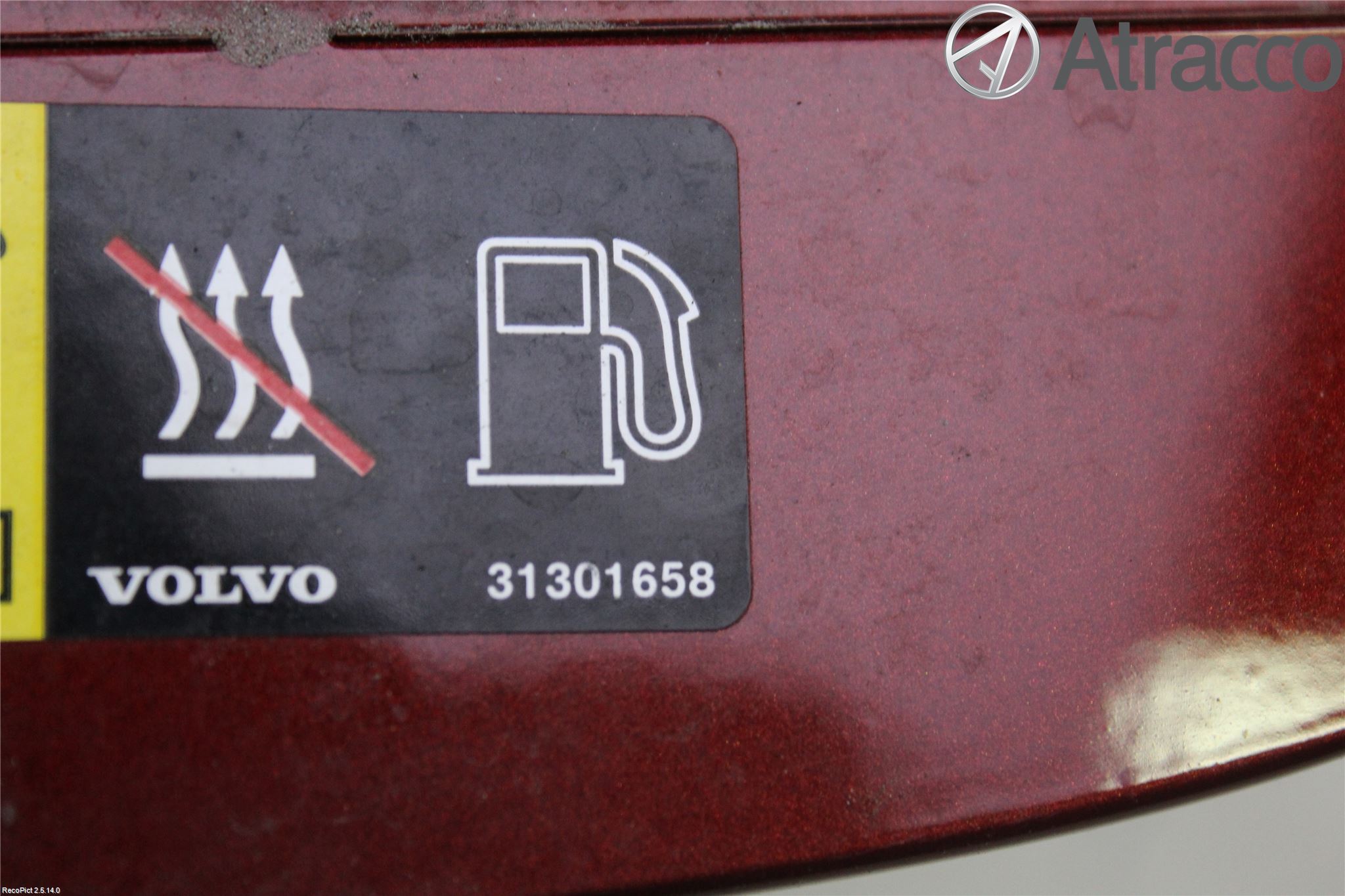 Volvo V60 11-13 Drivstoff Tankluke