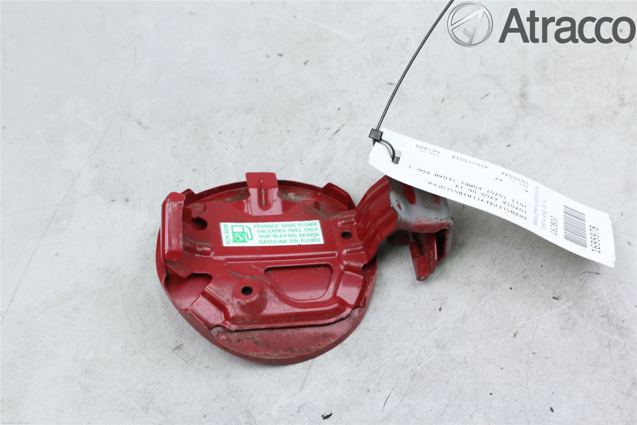 Toyota AYGO 06-14 Drivstoff Tankluke