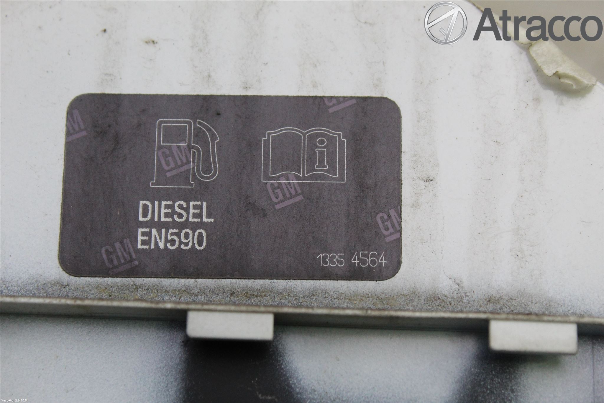 Opel INSIGNIA 09-16 Drivstoff Tankluke