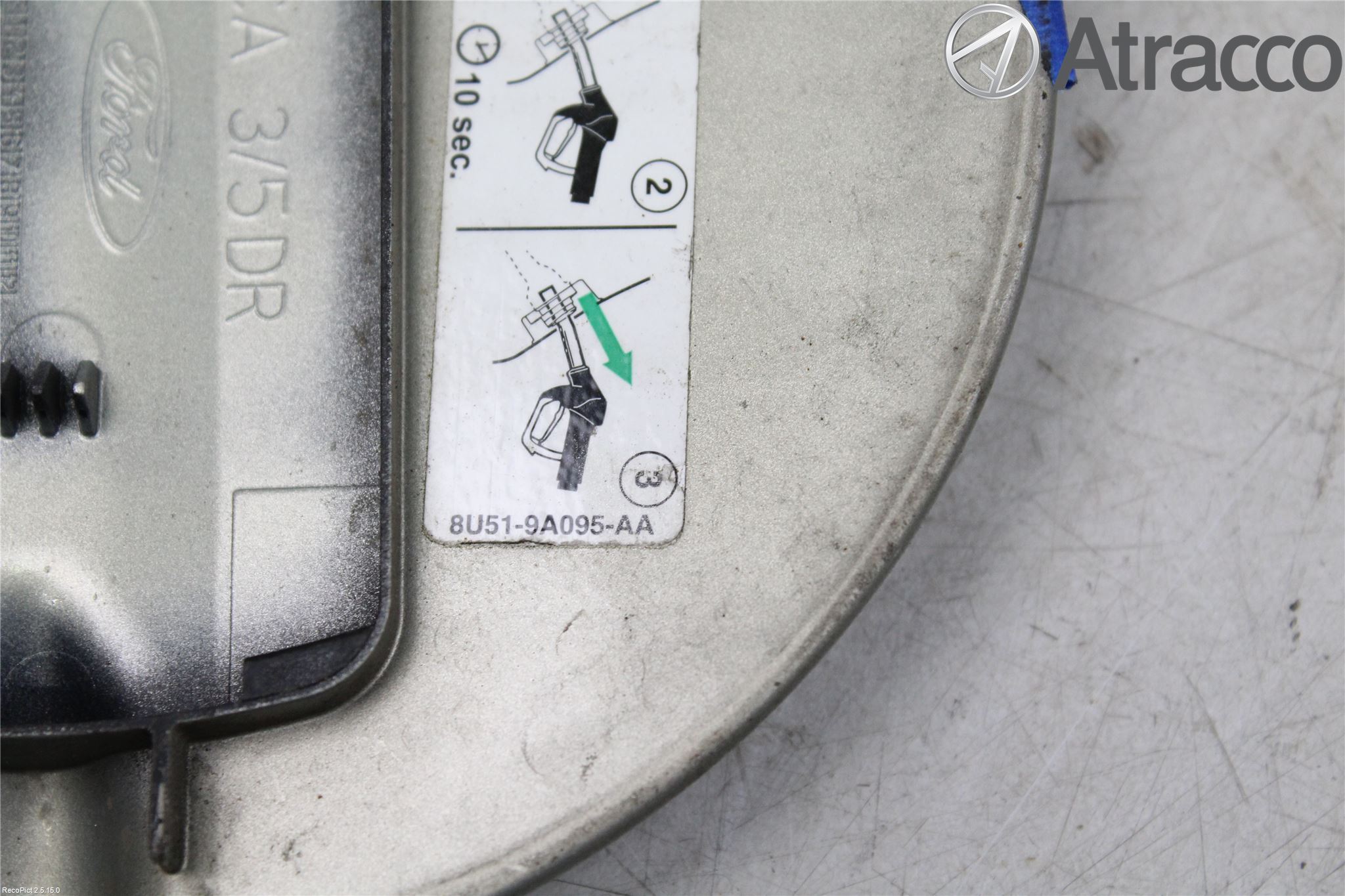 Ford FOCUS 08-11 Drivstoff Tankluke