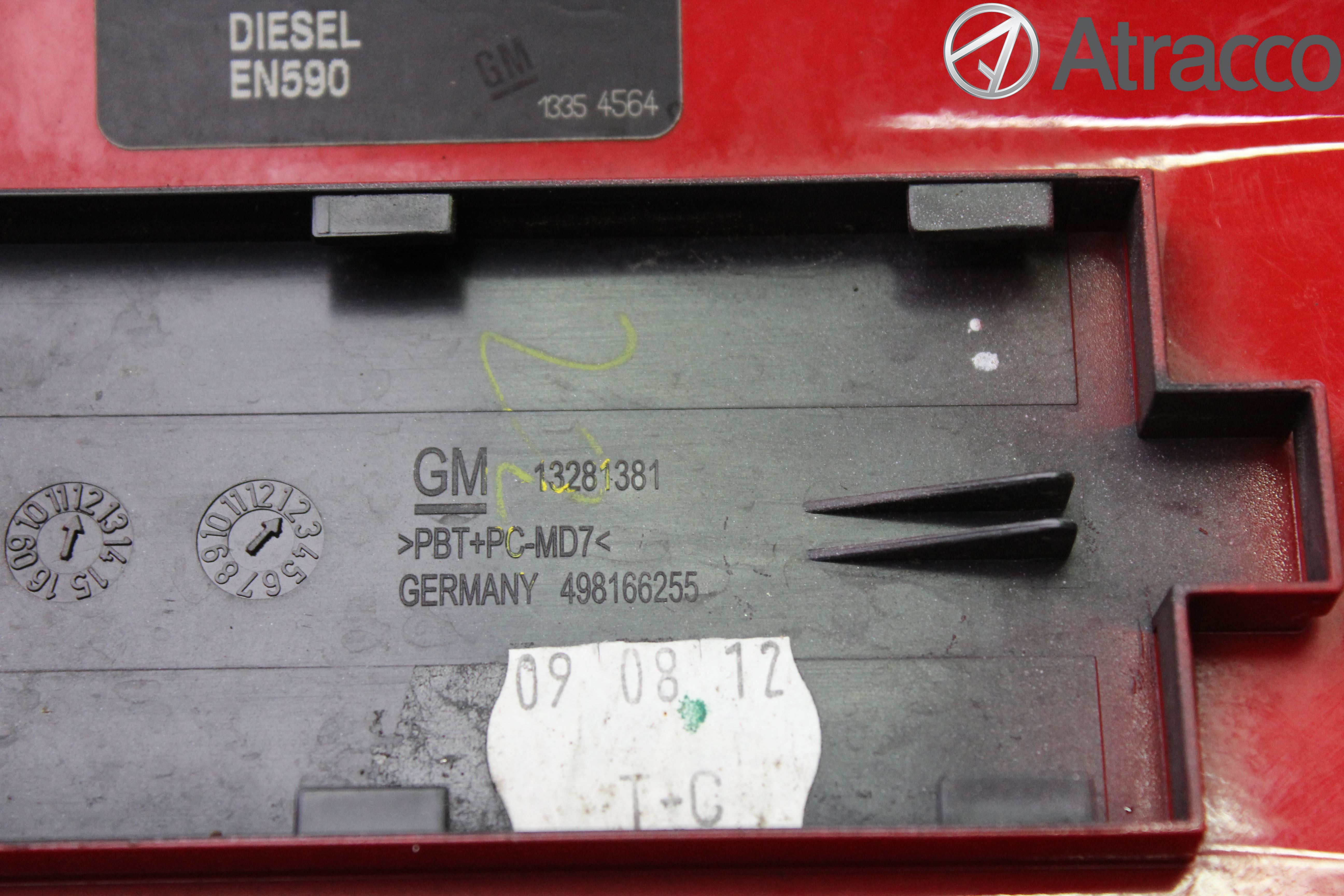 Opel ASTRA J 10-15 Drivstoff Tankluke