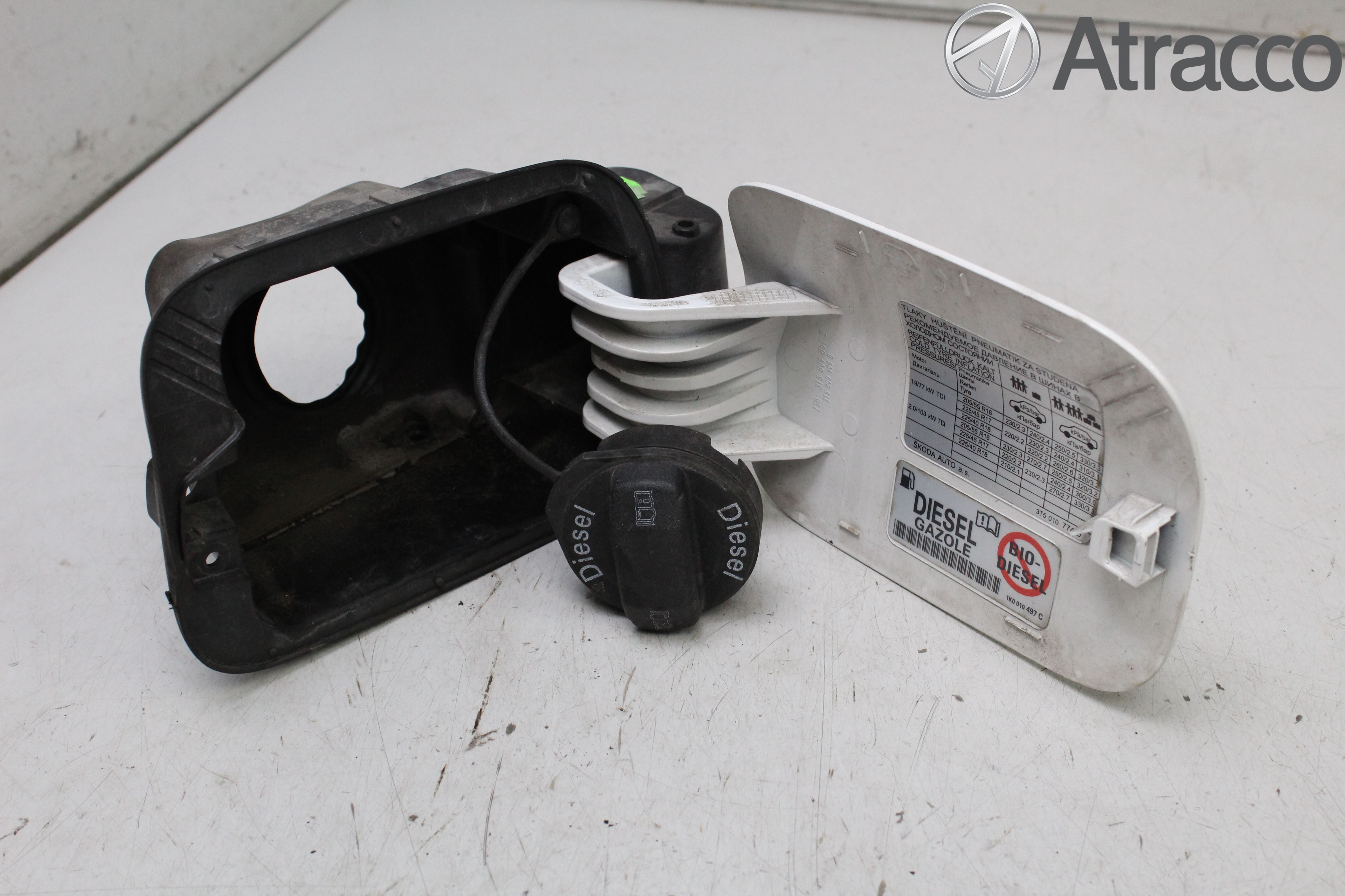 Skoda SUPERB 09-15 Drivstoff Tankluke
